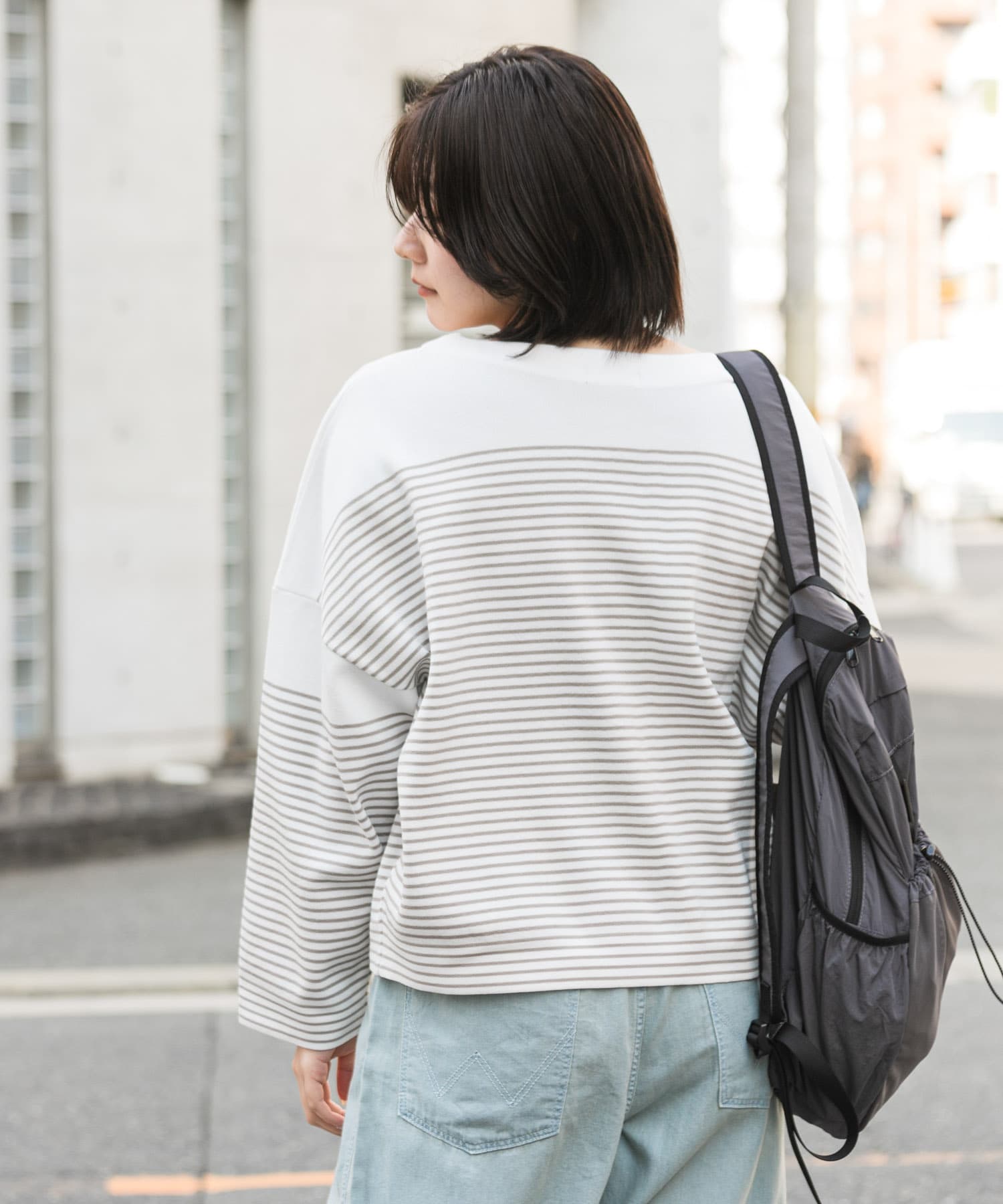 身長：169cm サイズ：one
