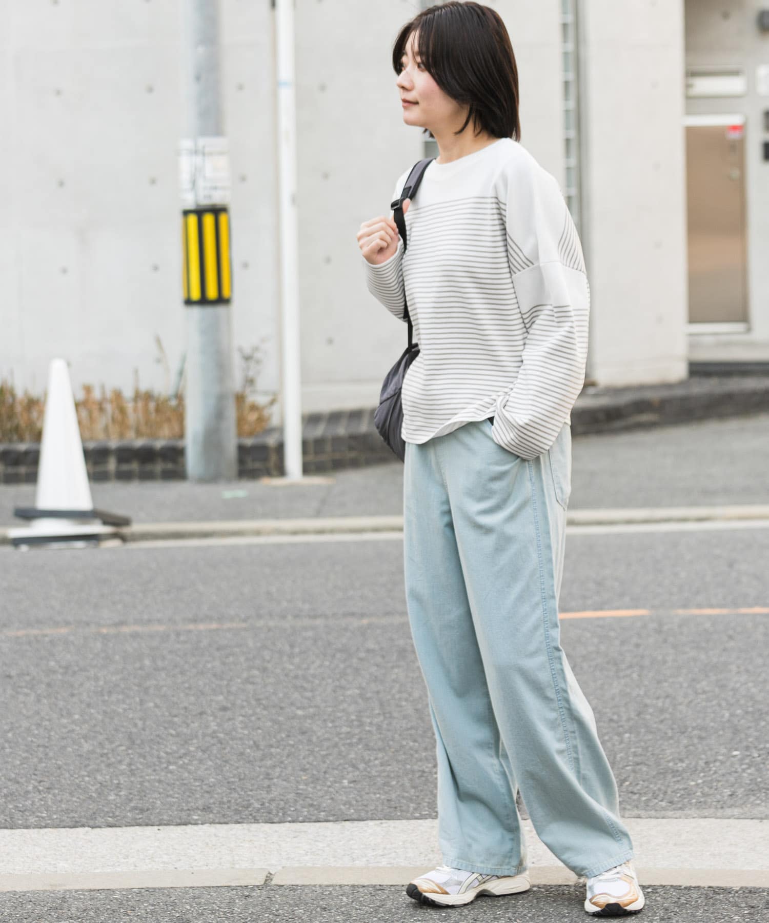 身長：169cm サイズ：one