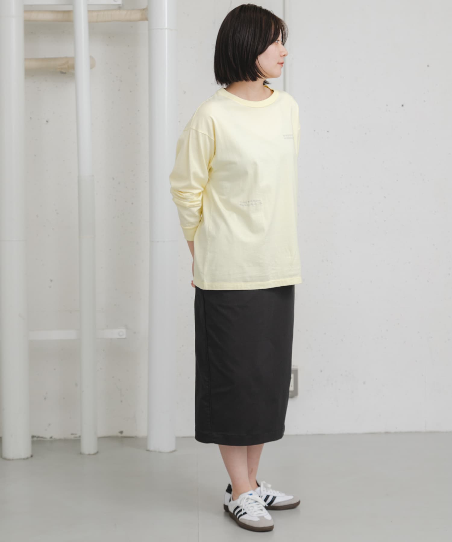 身長：169cm サイズ：one