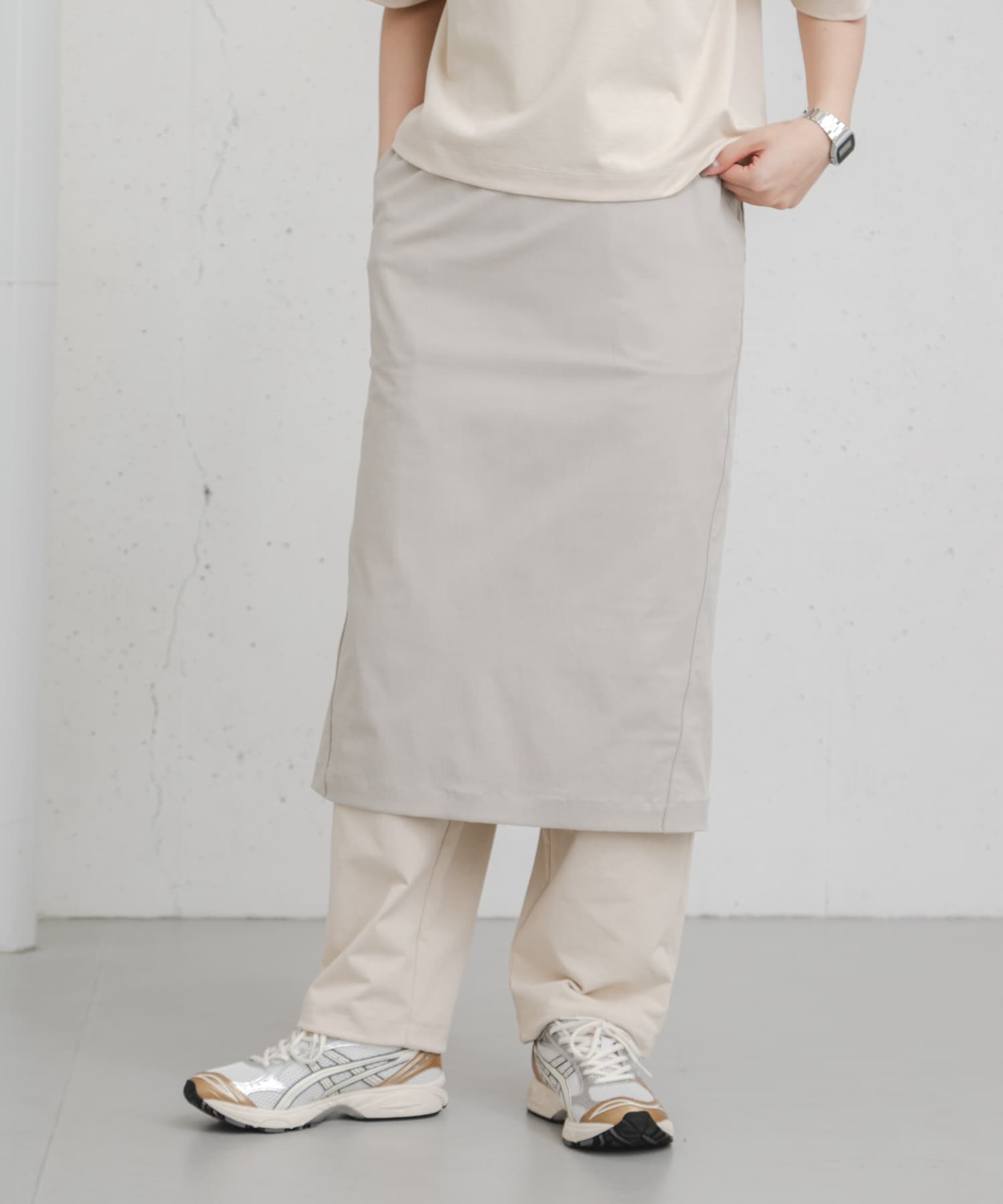 身長：169cm サイズ：one