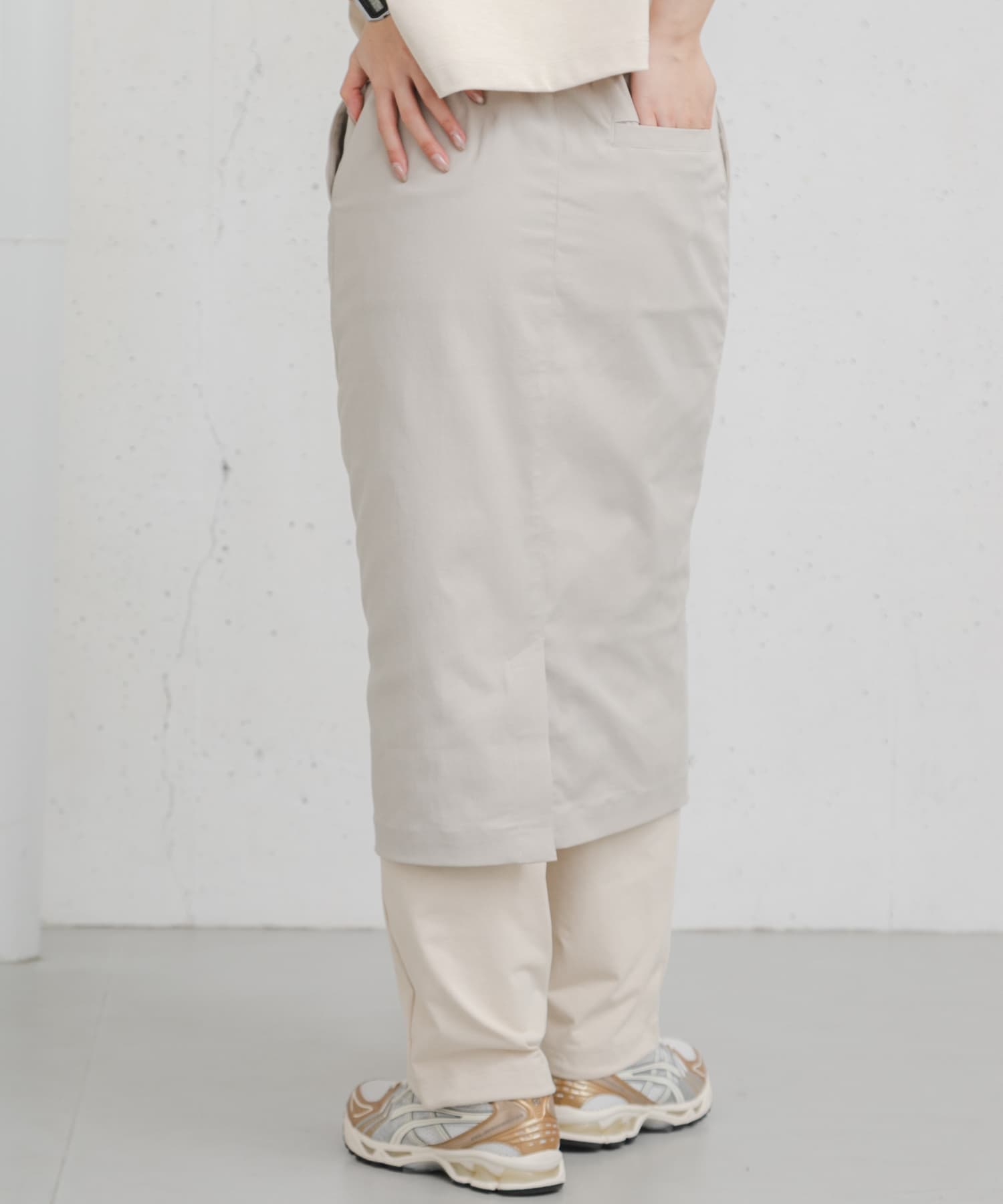 身長：169cm サイズ：one