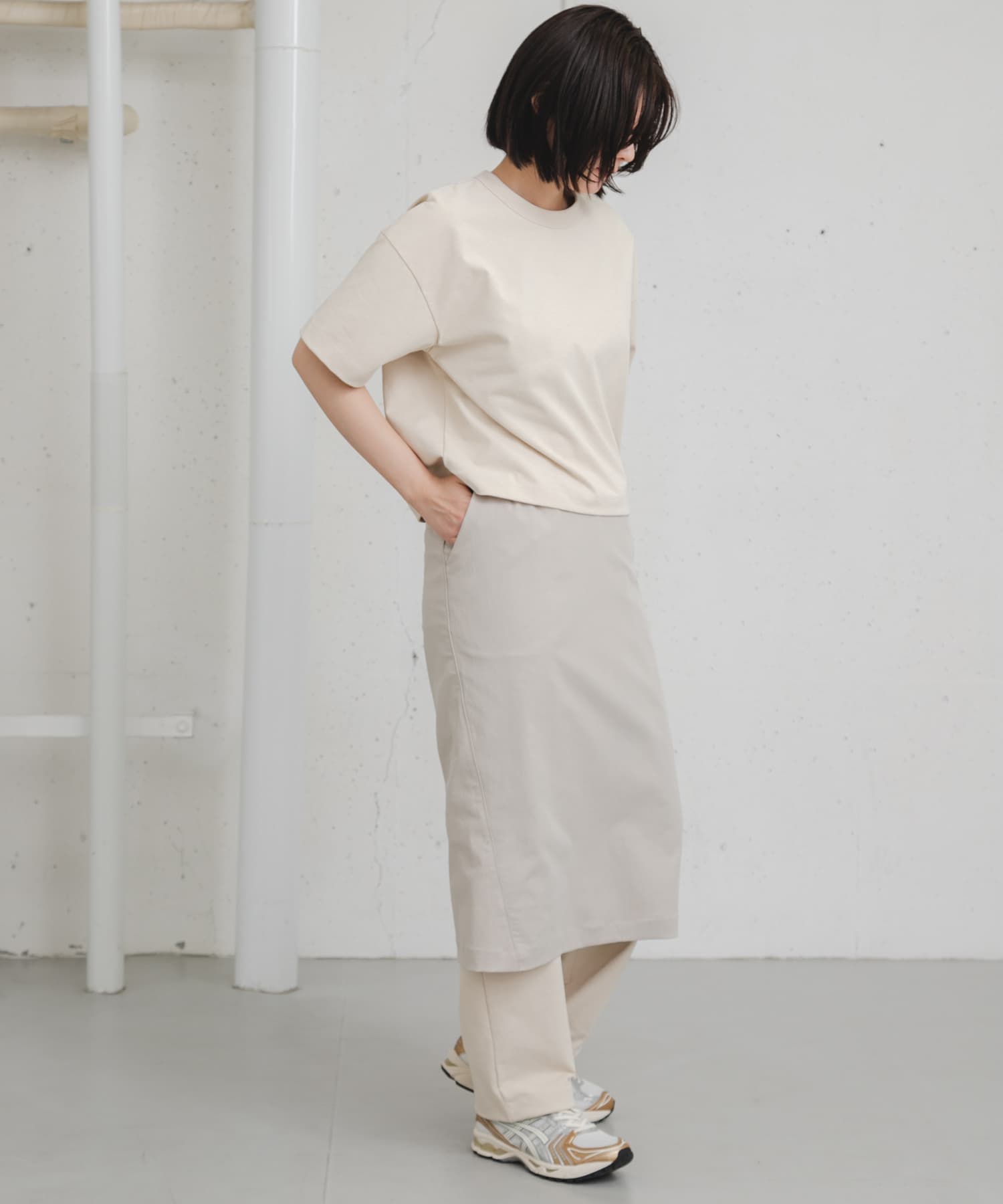 身長：169cm サイズ：one