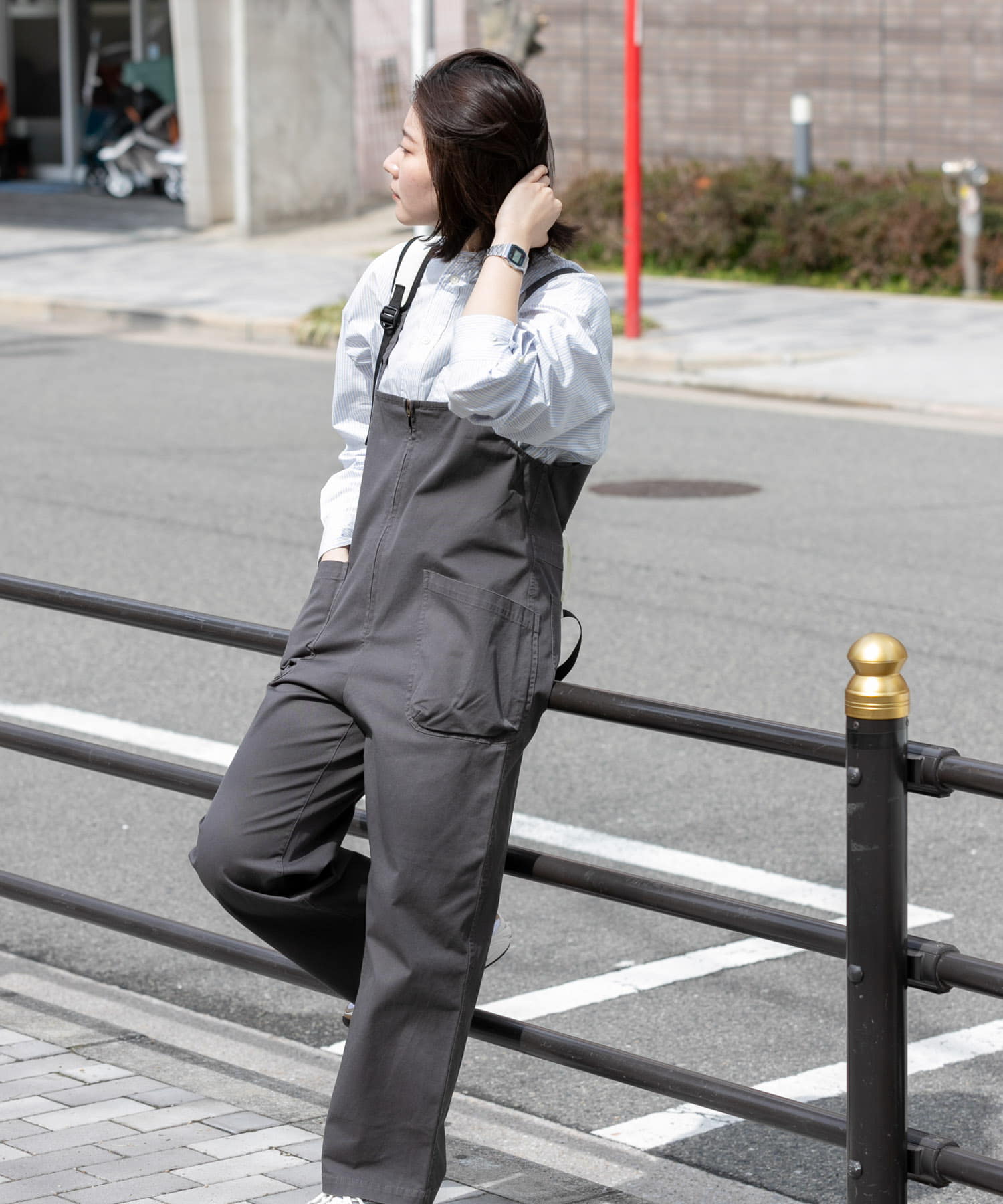 身長：169cm サイズ：one
