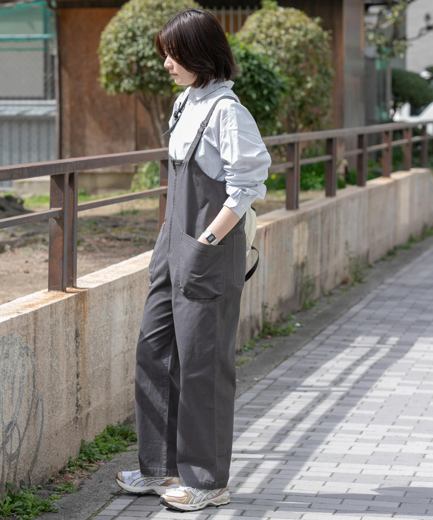 身長：169cm サイズ：one