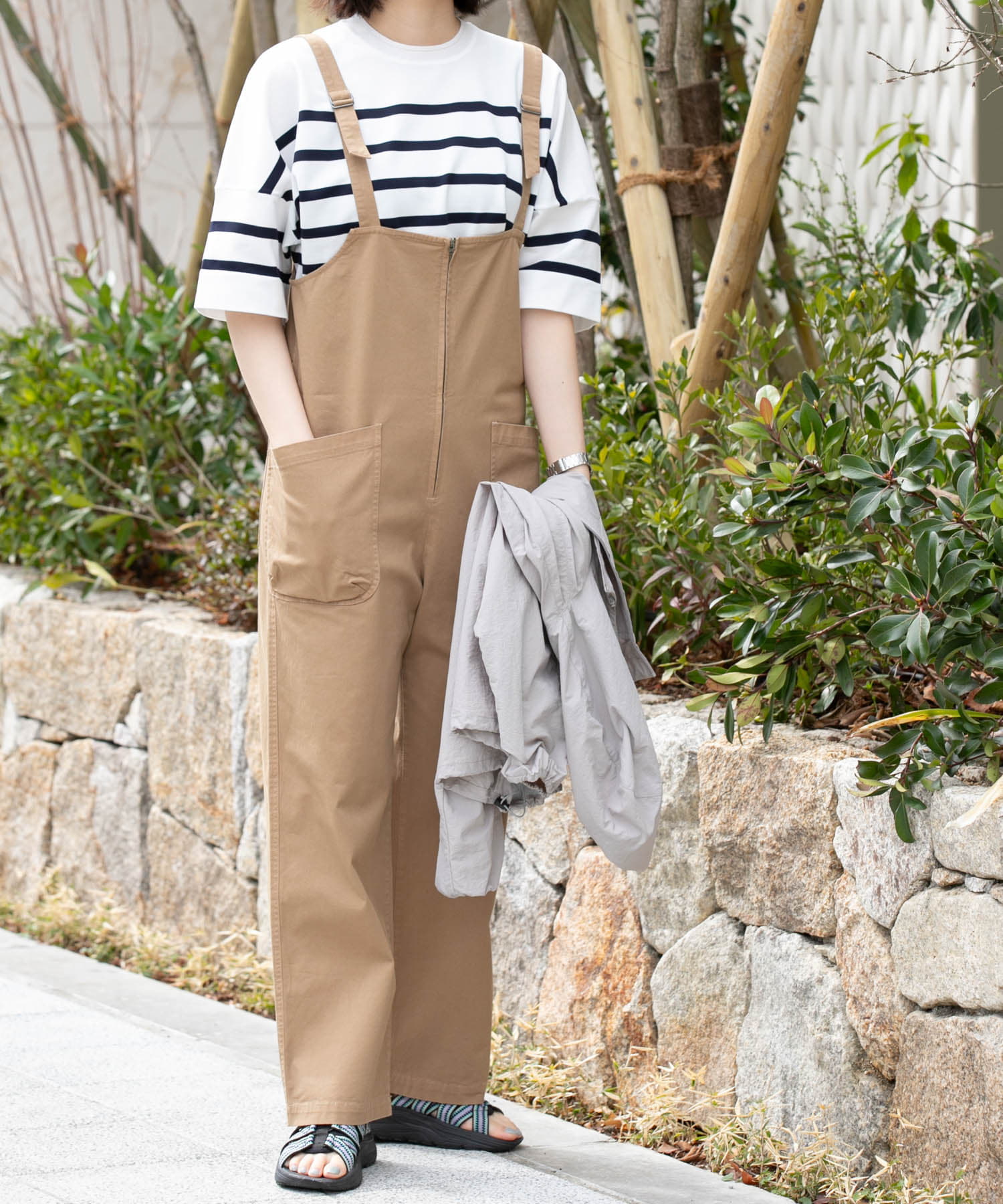 身長：169cm サイズ：one