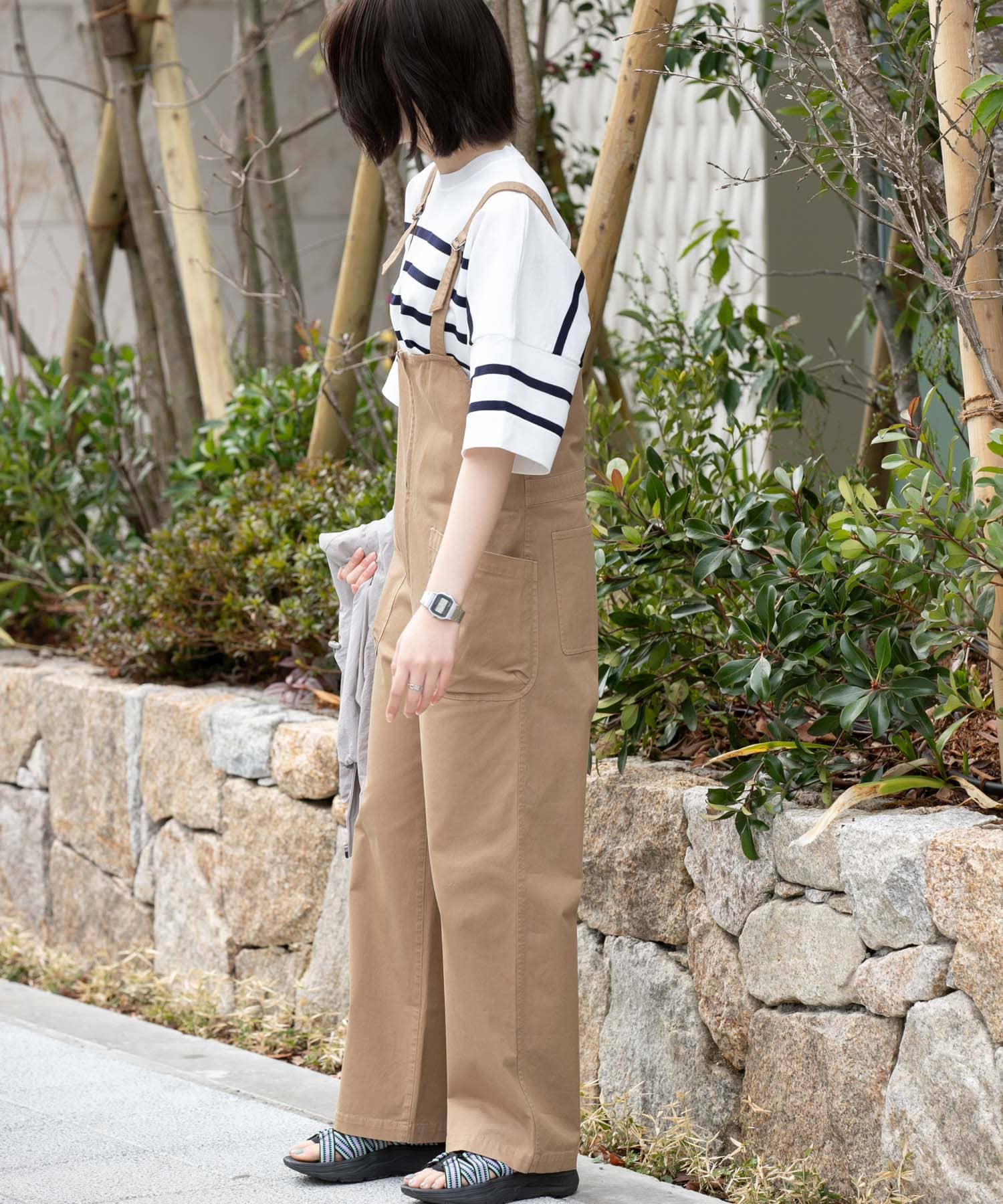 身長：169cm サイズ：one