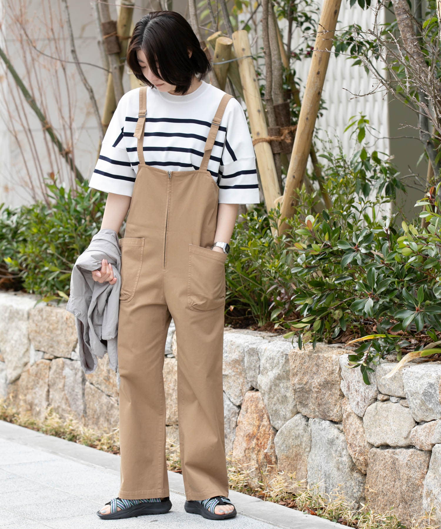 身長：169cm サイズ：one