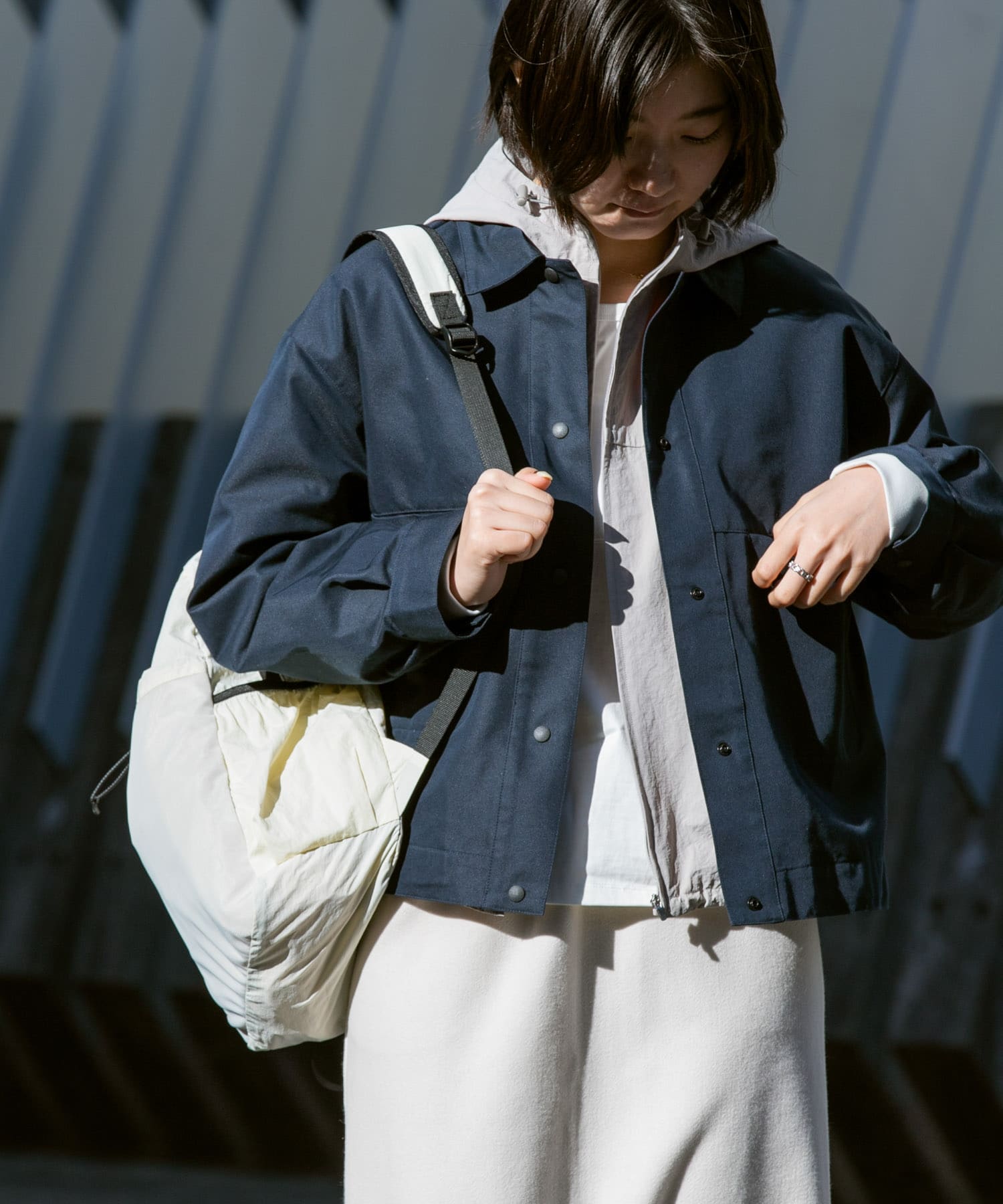 身長：169cm サイズ：one