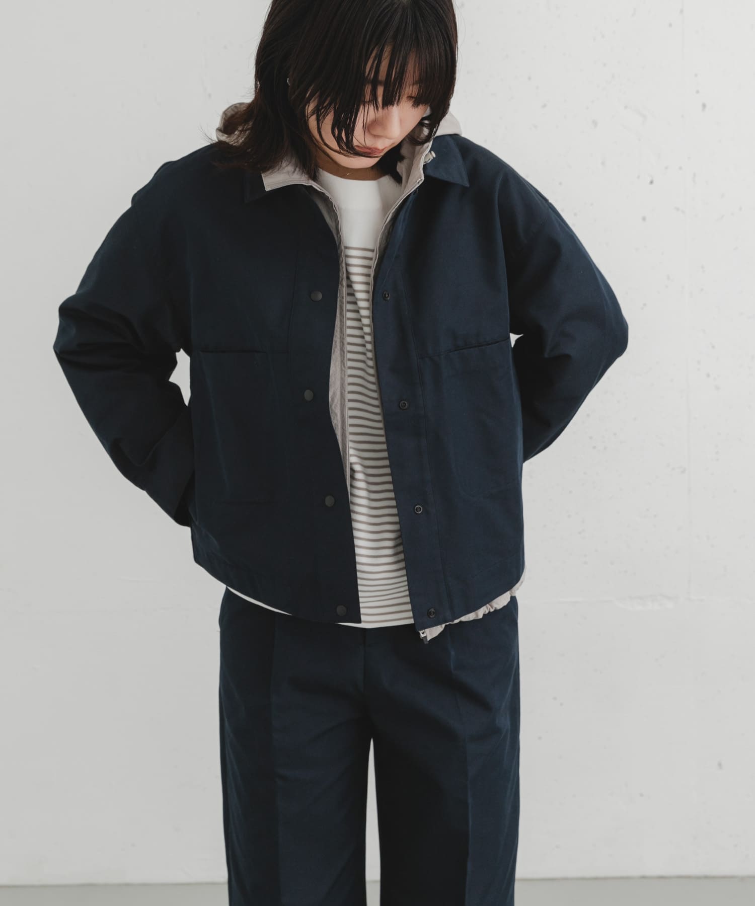 身長：169cm サイズ：one