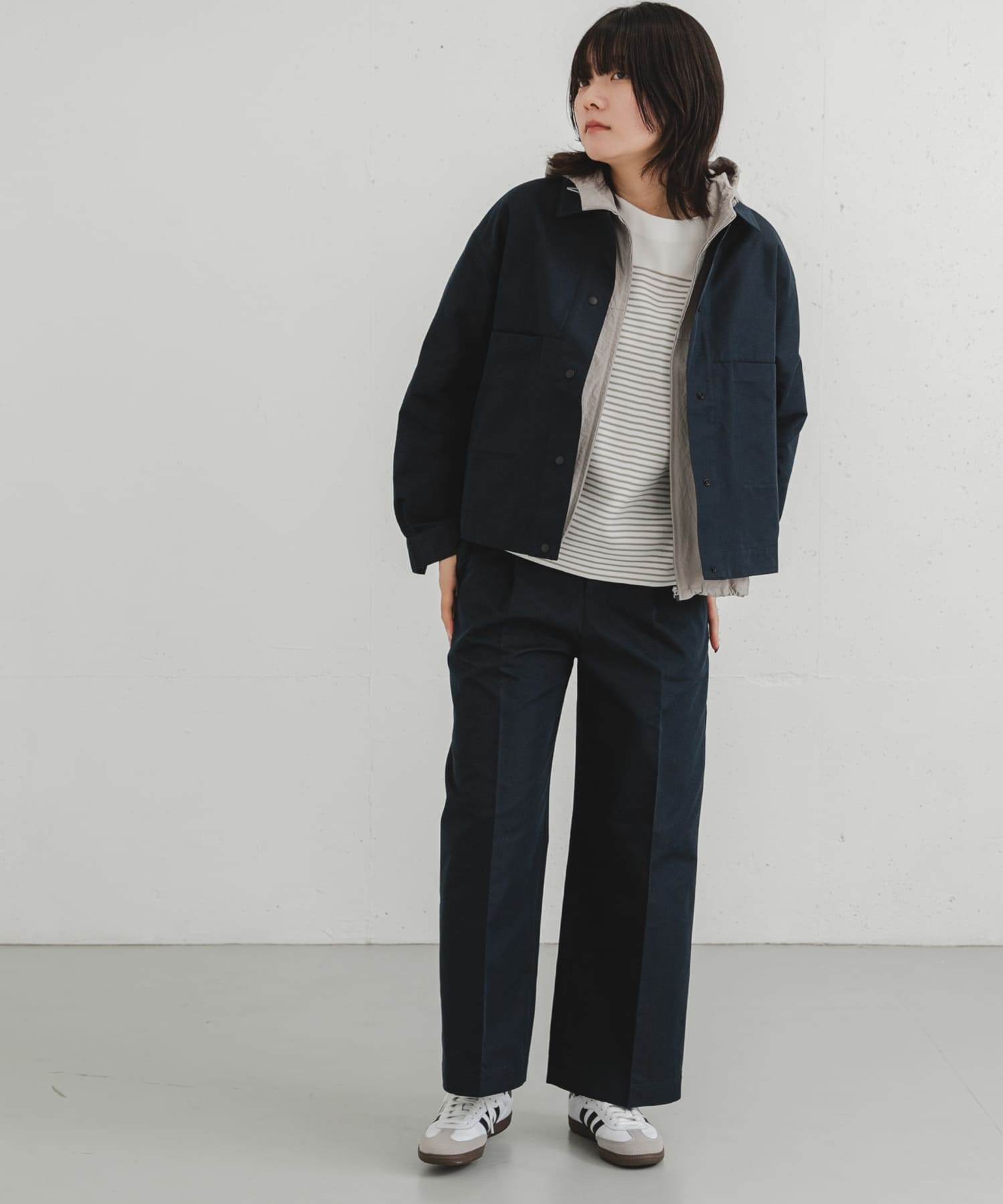 身長：169cm サイズ：one