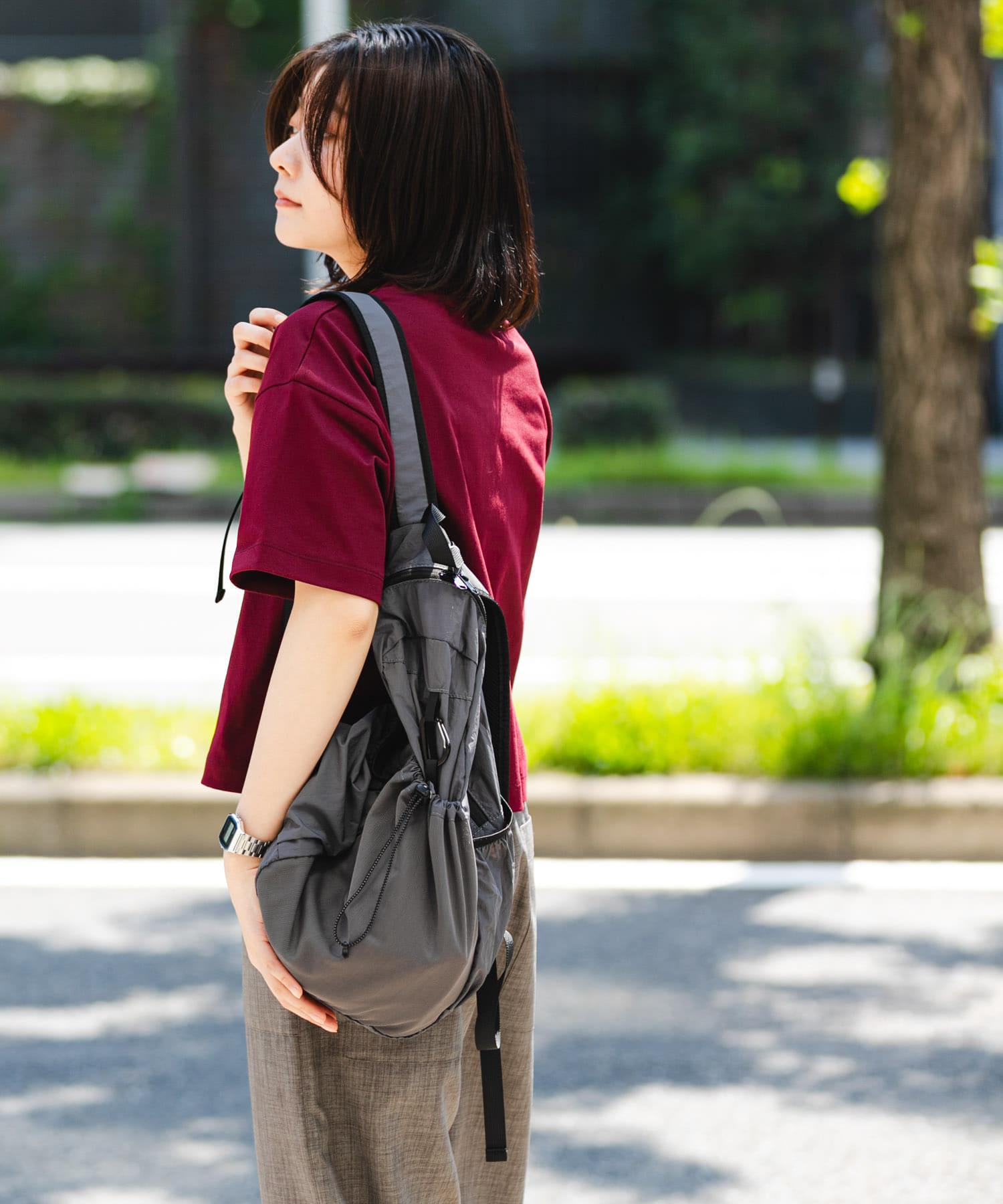 身長：169cm サイズ：one
