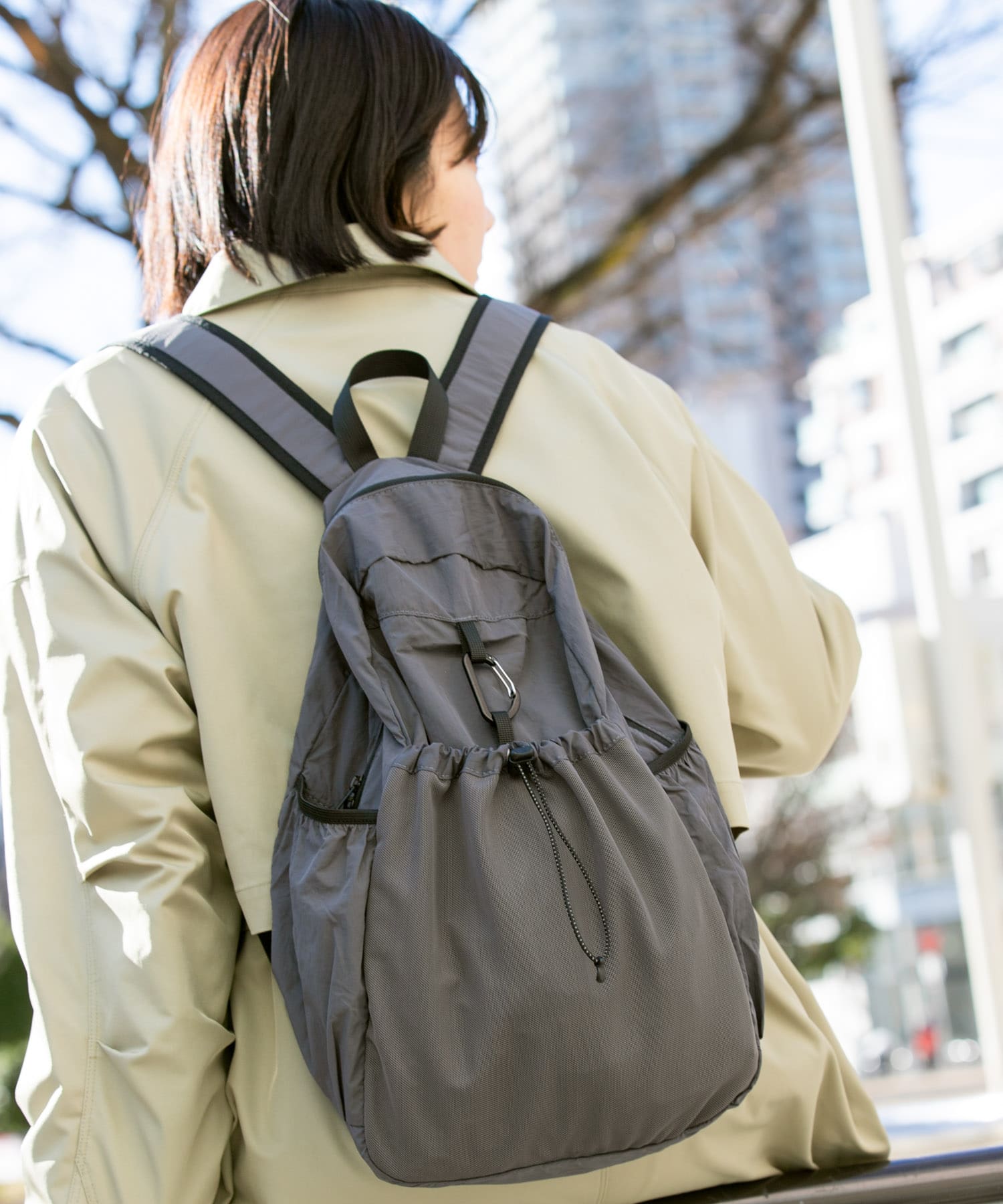 身長：169cm サイズ：one