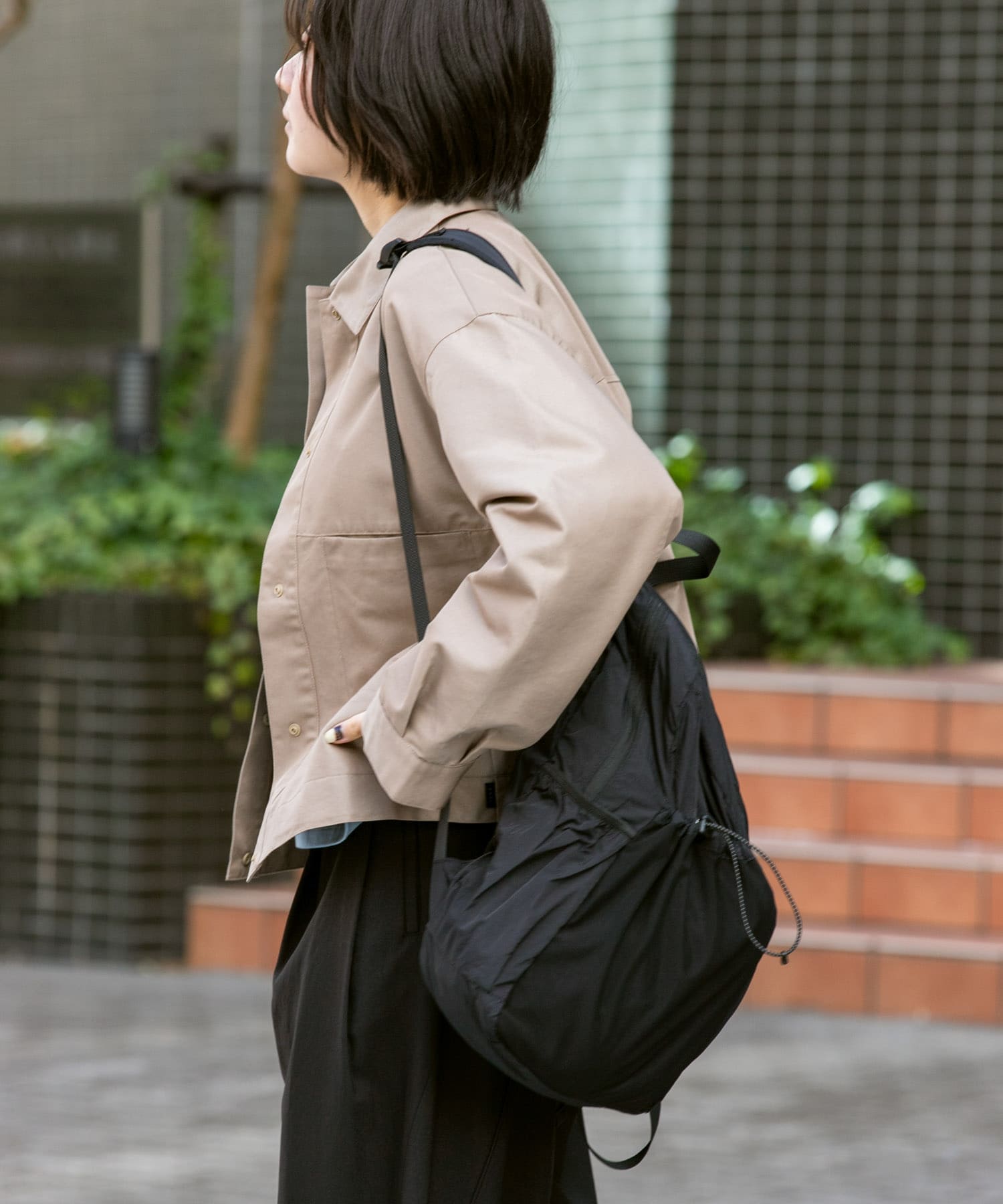 身長：169cm サイズ：one