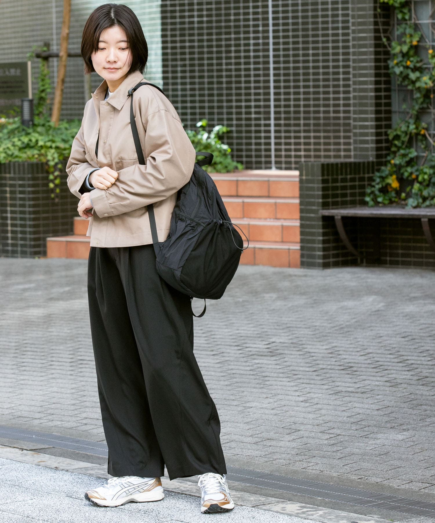 身長：169cm サイズ：one