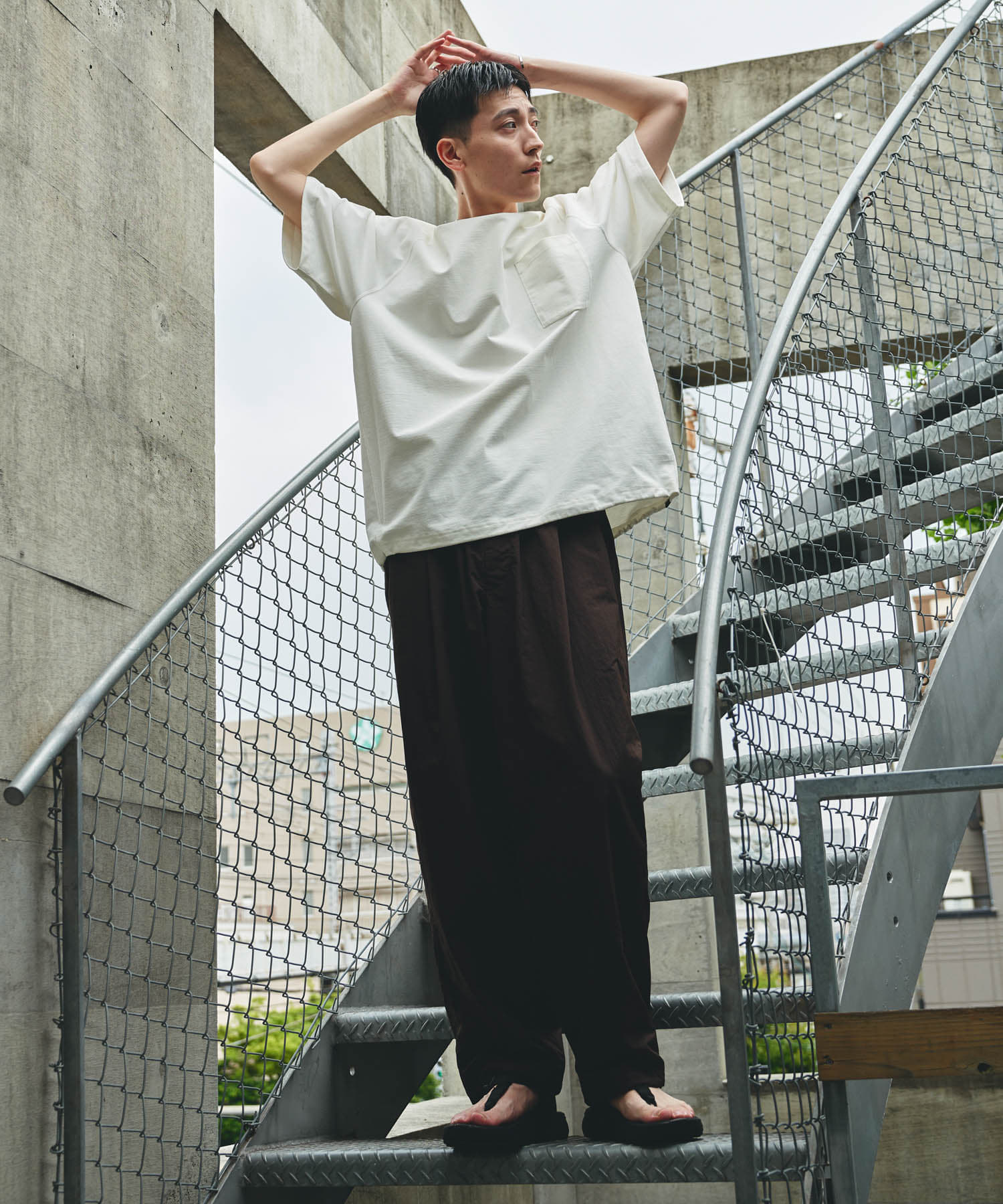 身長：180cm サイズ：L