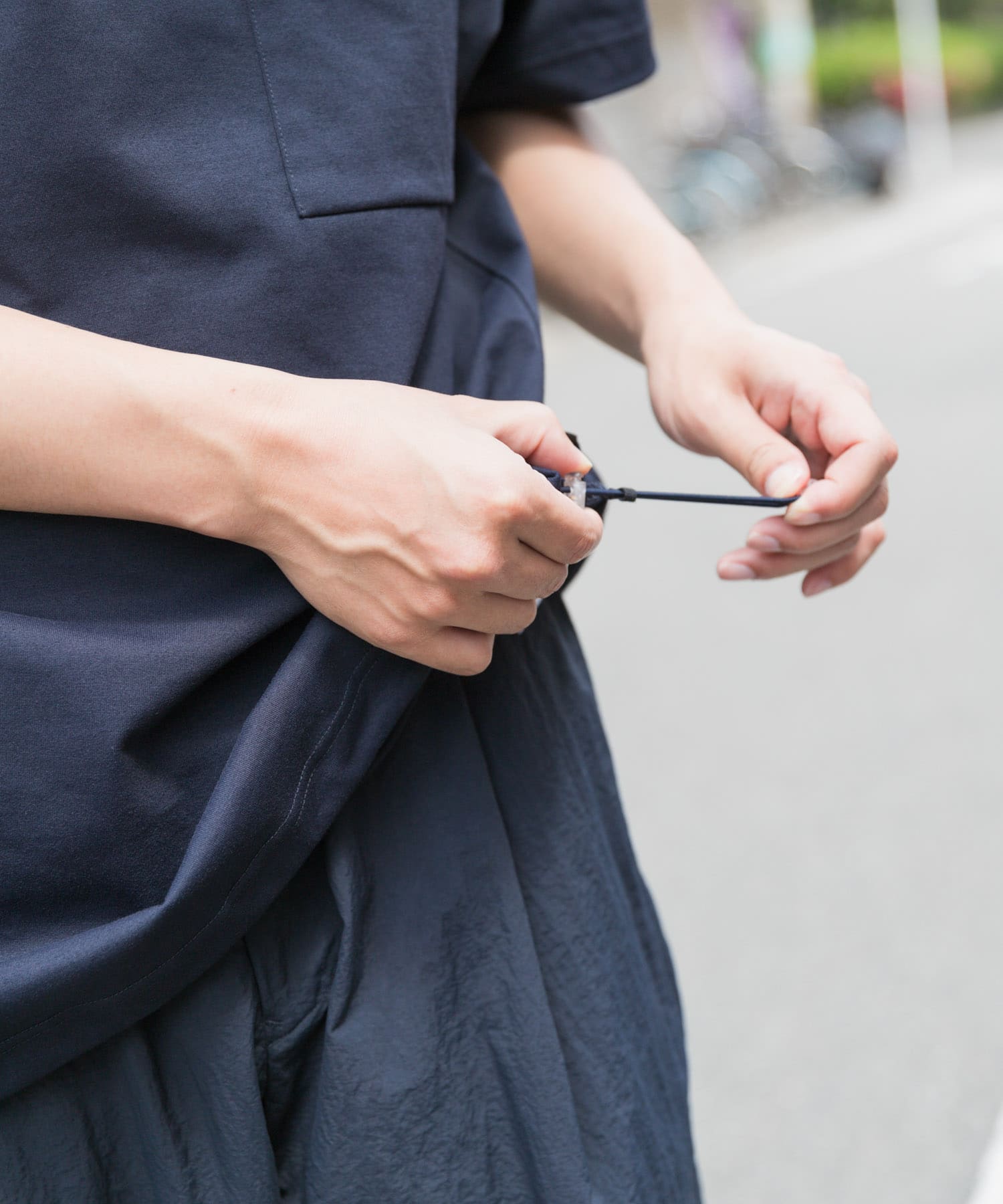 身長：179cm サイズ：L