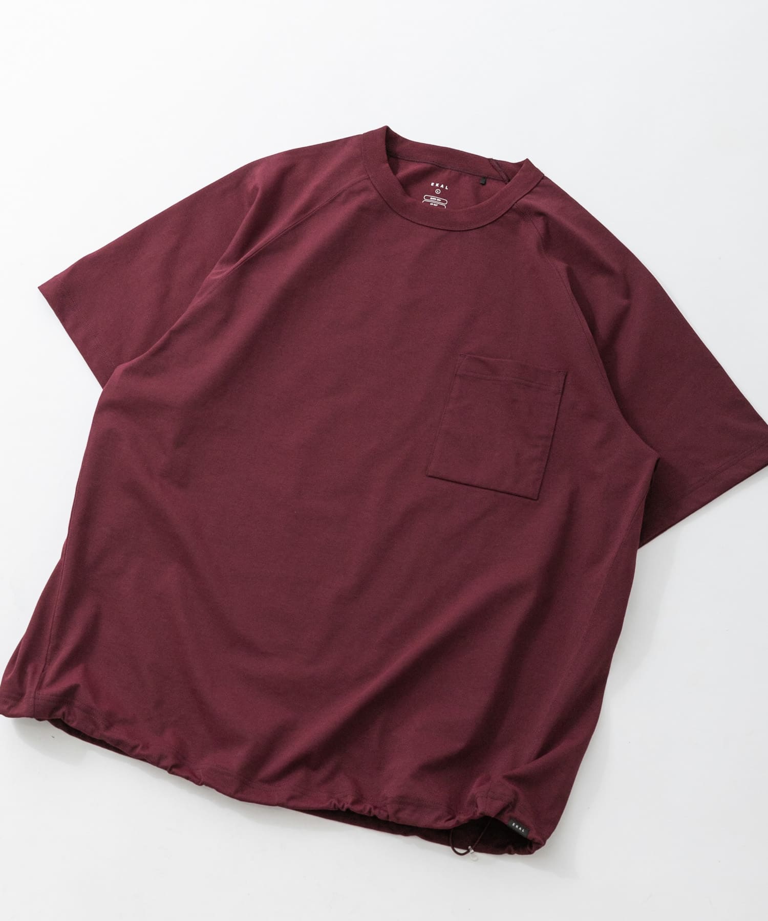 『吸水速乾/UVカット』DRY OUT BALLOON FIT T-SHIRTS ダークプラム M