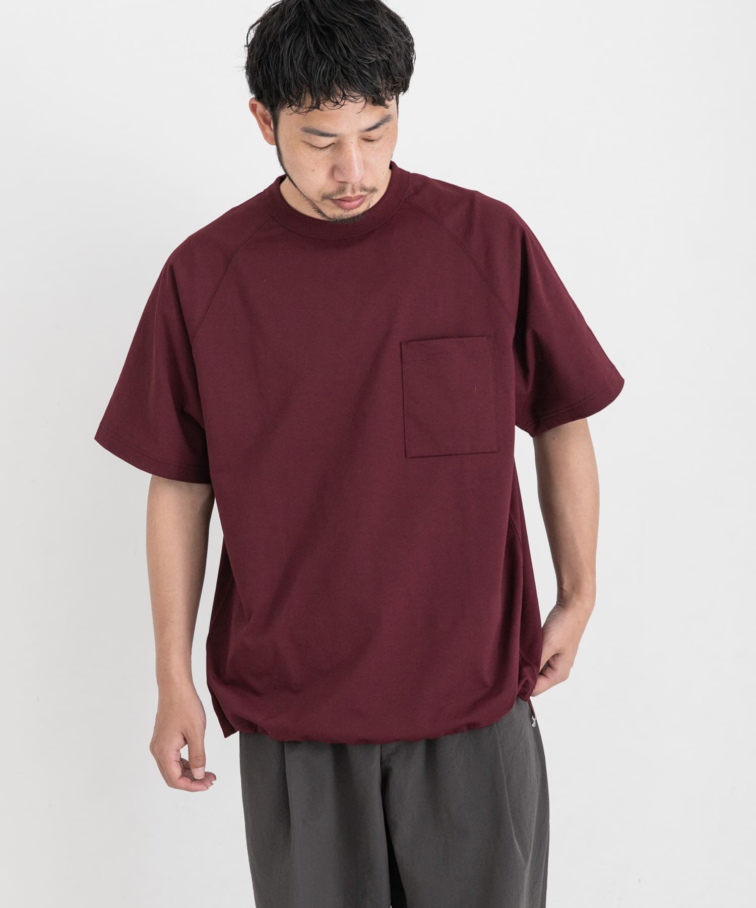 身長：179cm サイズ：L