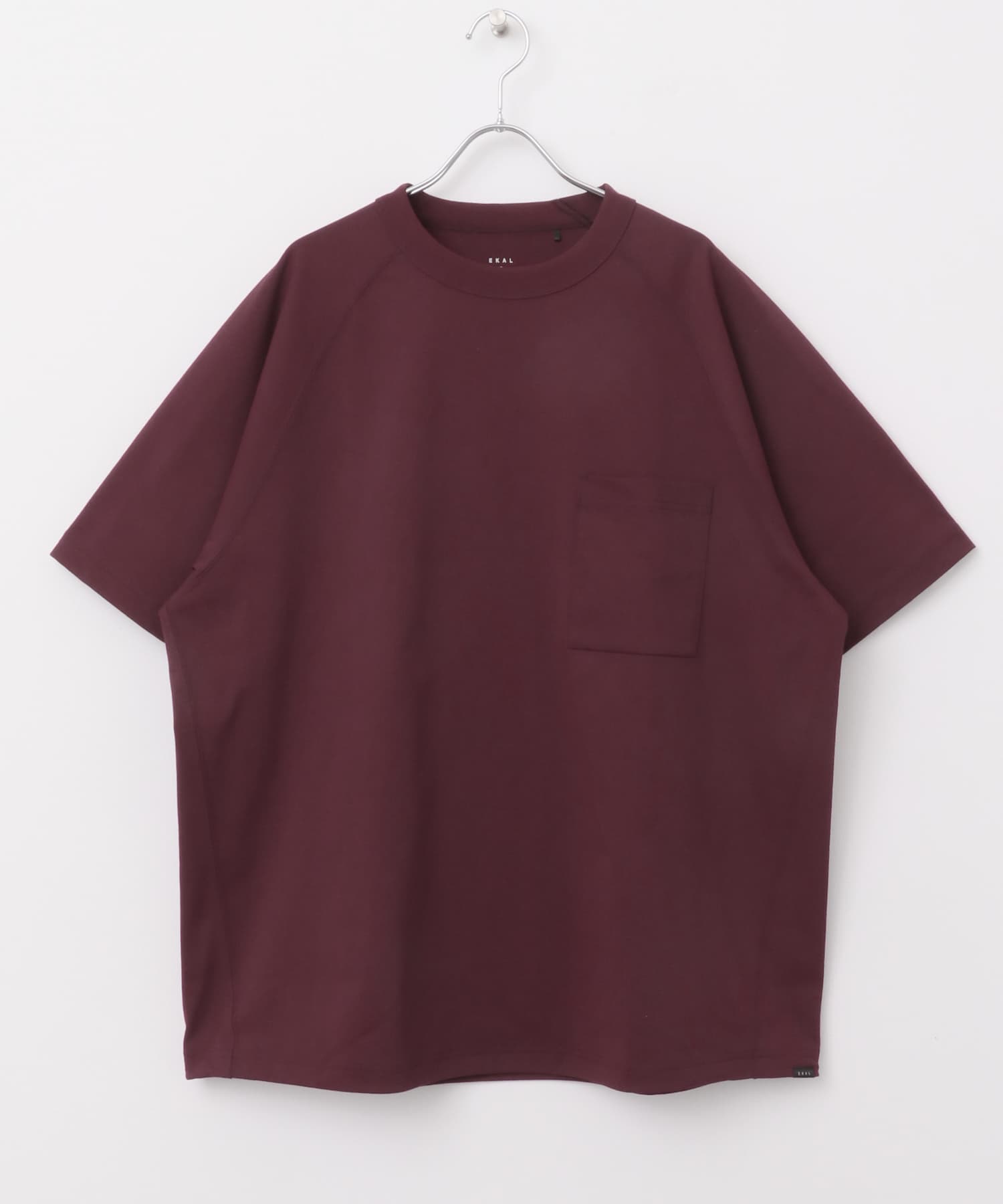 『吸水速乾/UVカット』DRY OUT BALLOON FIT T-SHIRTS ダークプラム M