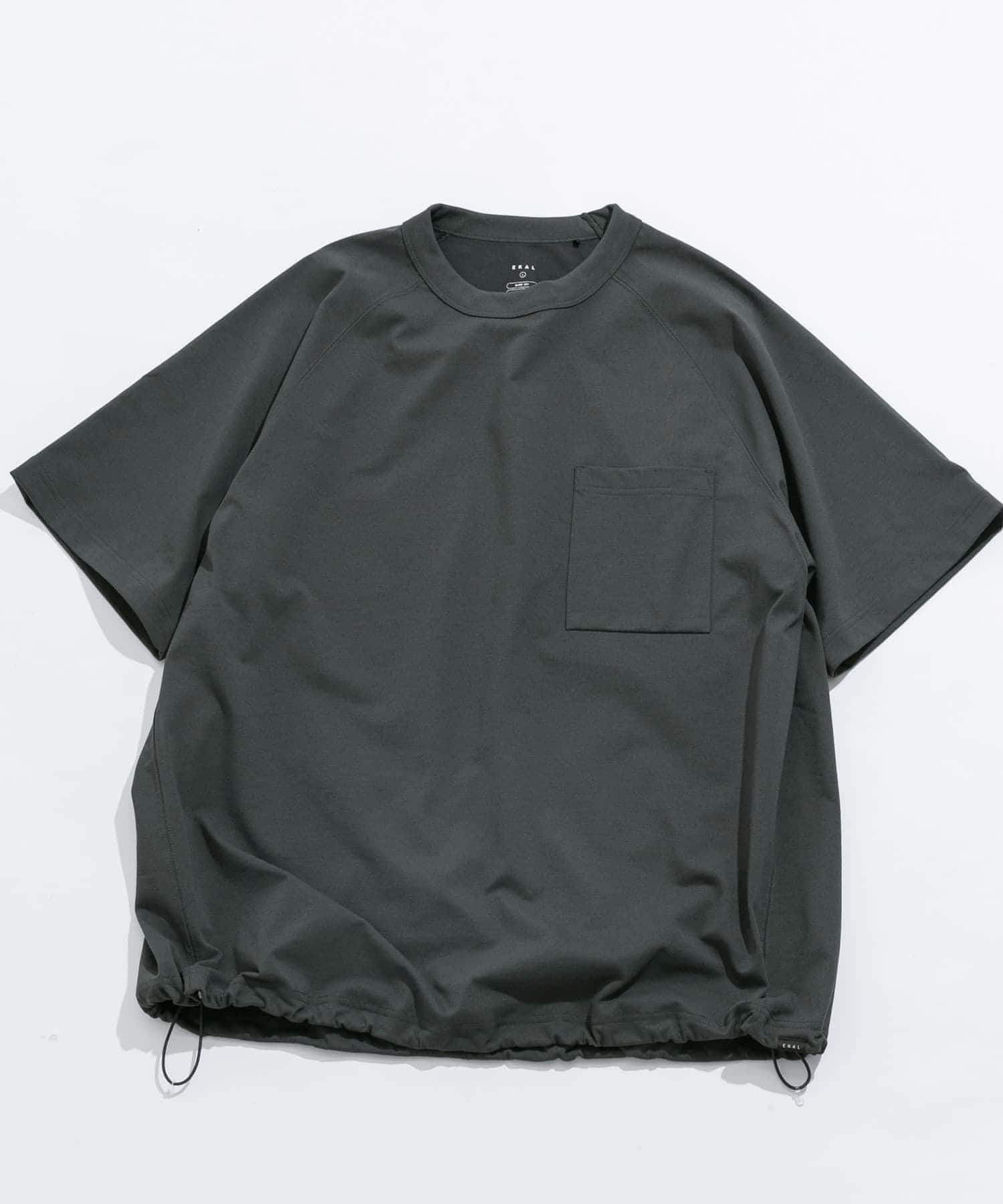 『吸水速乾/UVカット』DRY OUT BALLOON FIT T-SHIRTS グラファイト M