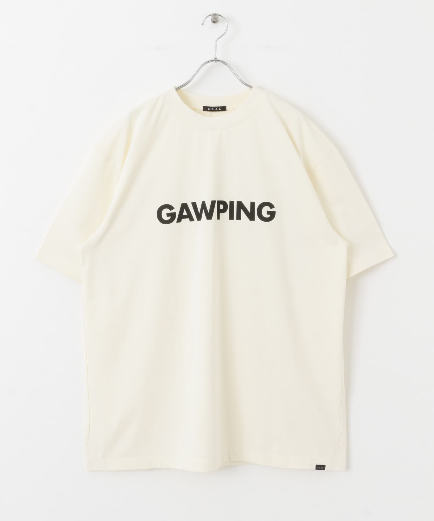 『UR TECH ひやサラクール』 GAWPING T-SHIRTS オフホワイト M