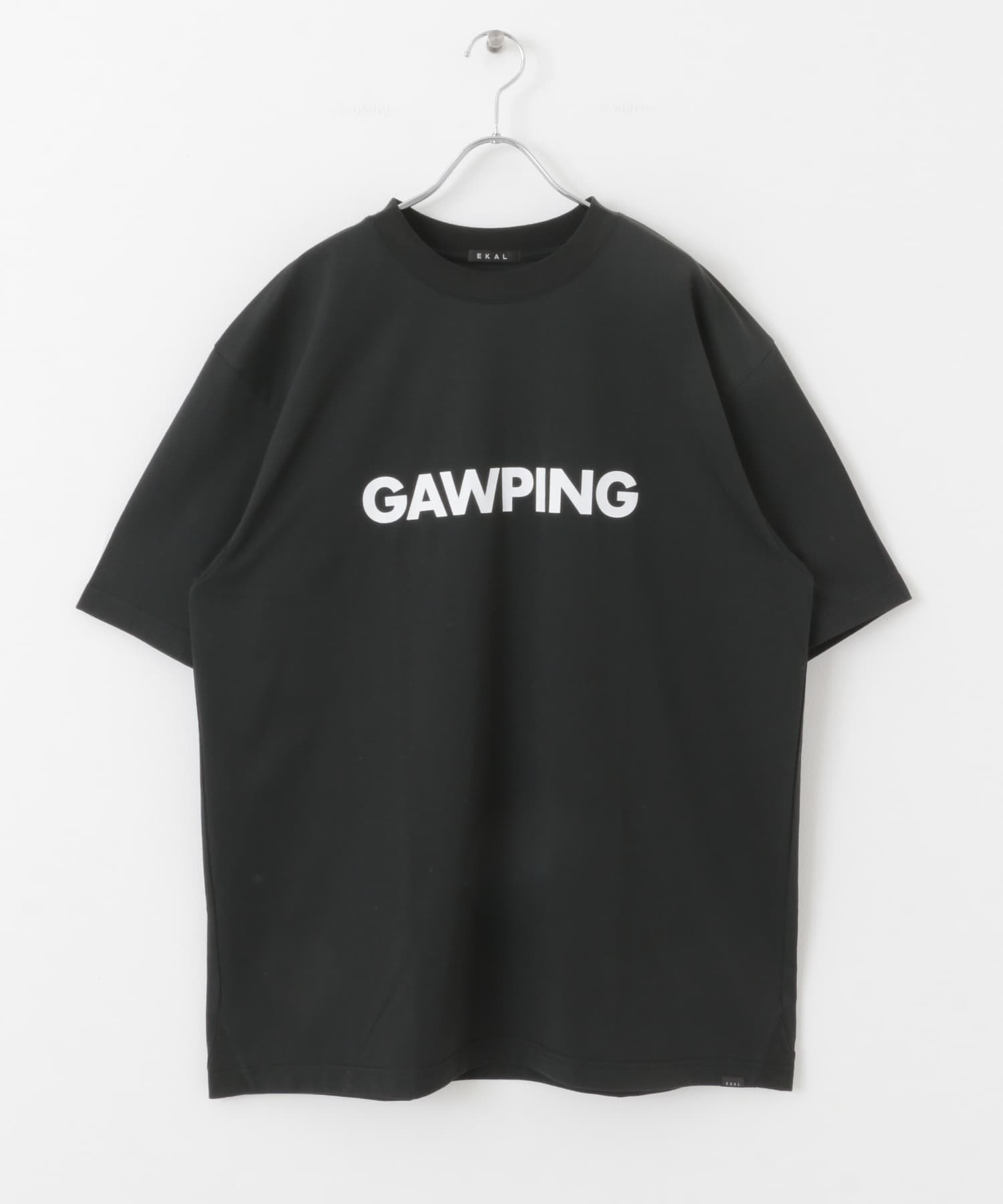 『UR TECH ひやサラクール』 GAWPING T-SHIRTS ブラック M