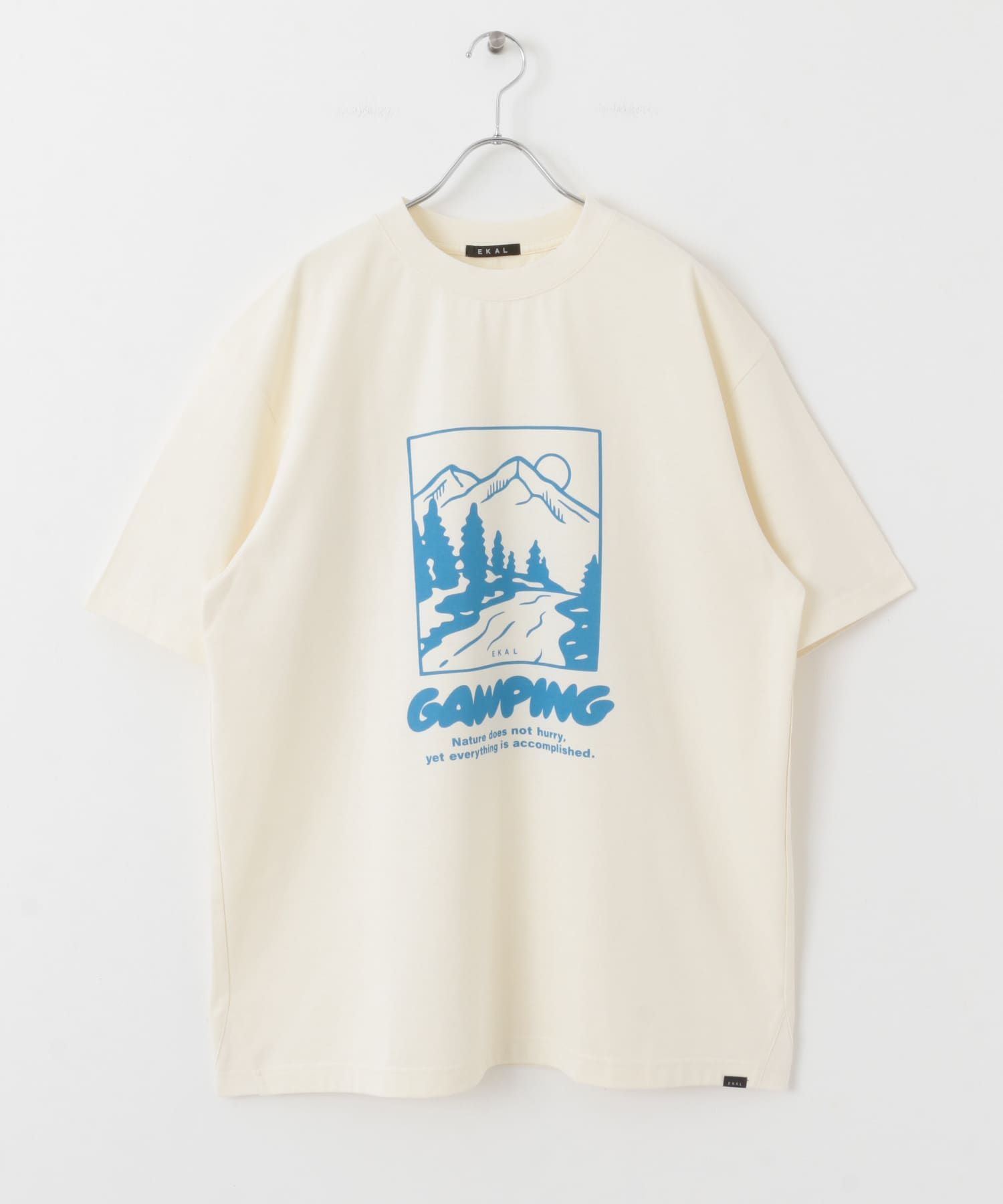 『UR TECH ひやサラクール』NATURE T-SHIRTS オフホワイト M