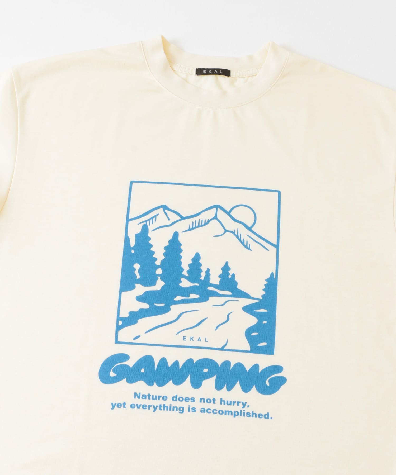 『UR TECH ひやサラクール』NATURE T-SHIRTS オフホワイト M