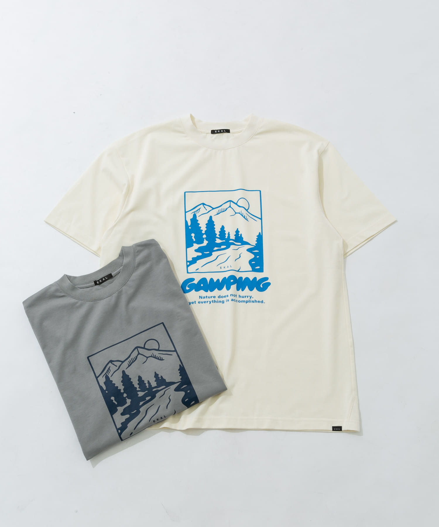 『UR TECH ひやサラクール』NATURE T-SHIRTS グレー L