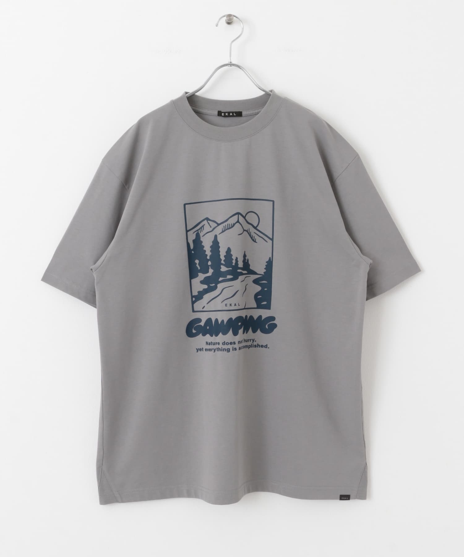 『UR TECH ひやサラクール』NATURE T-SHIRTS グレー M