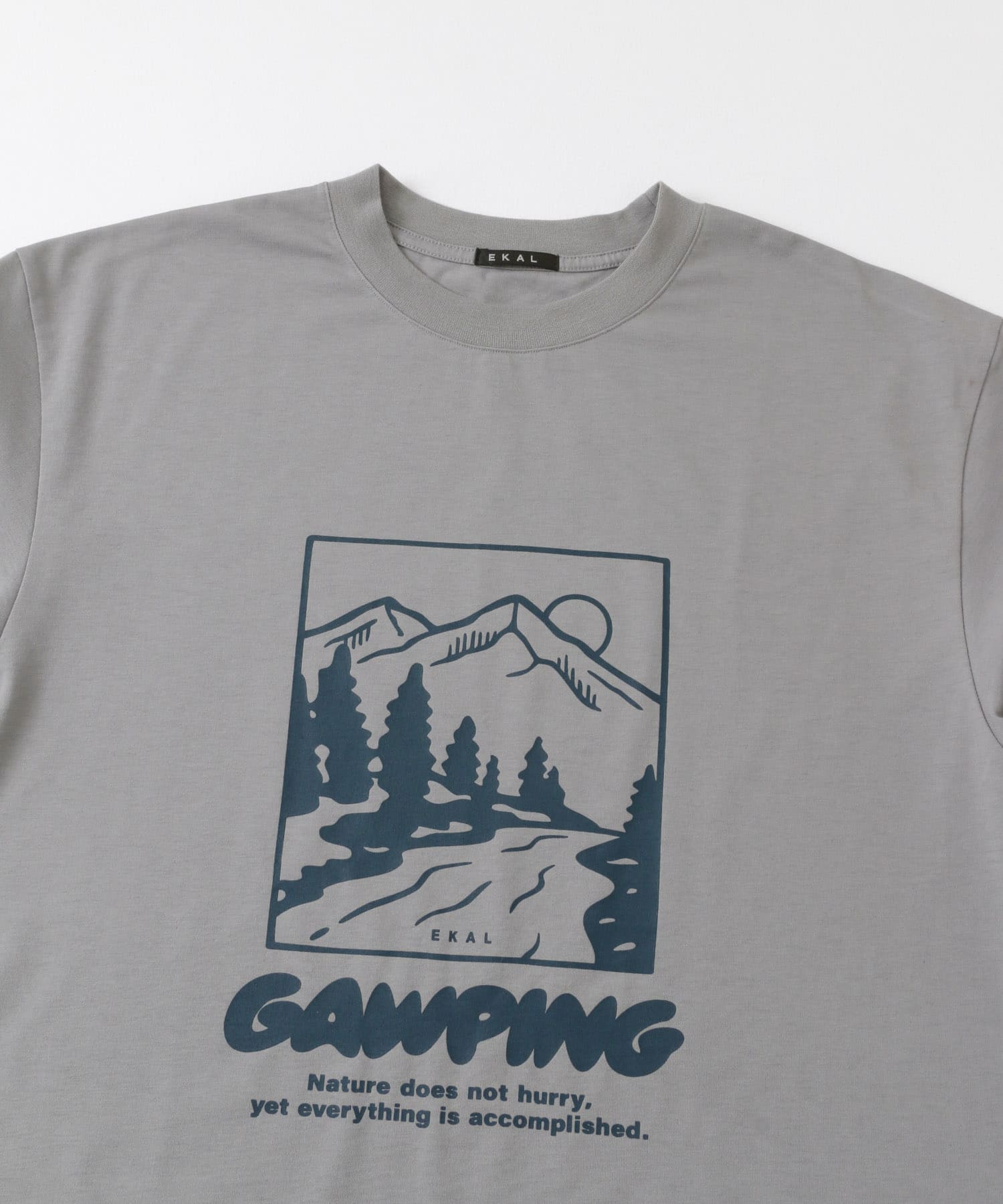 『UR TECH ひやサラクール』NATURE T-SHIRTS グレー M