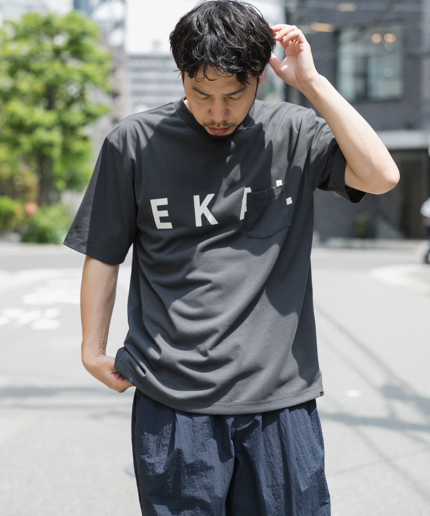 身長：179cm サイズ：L