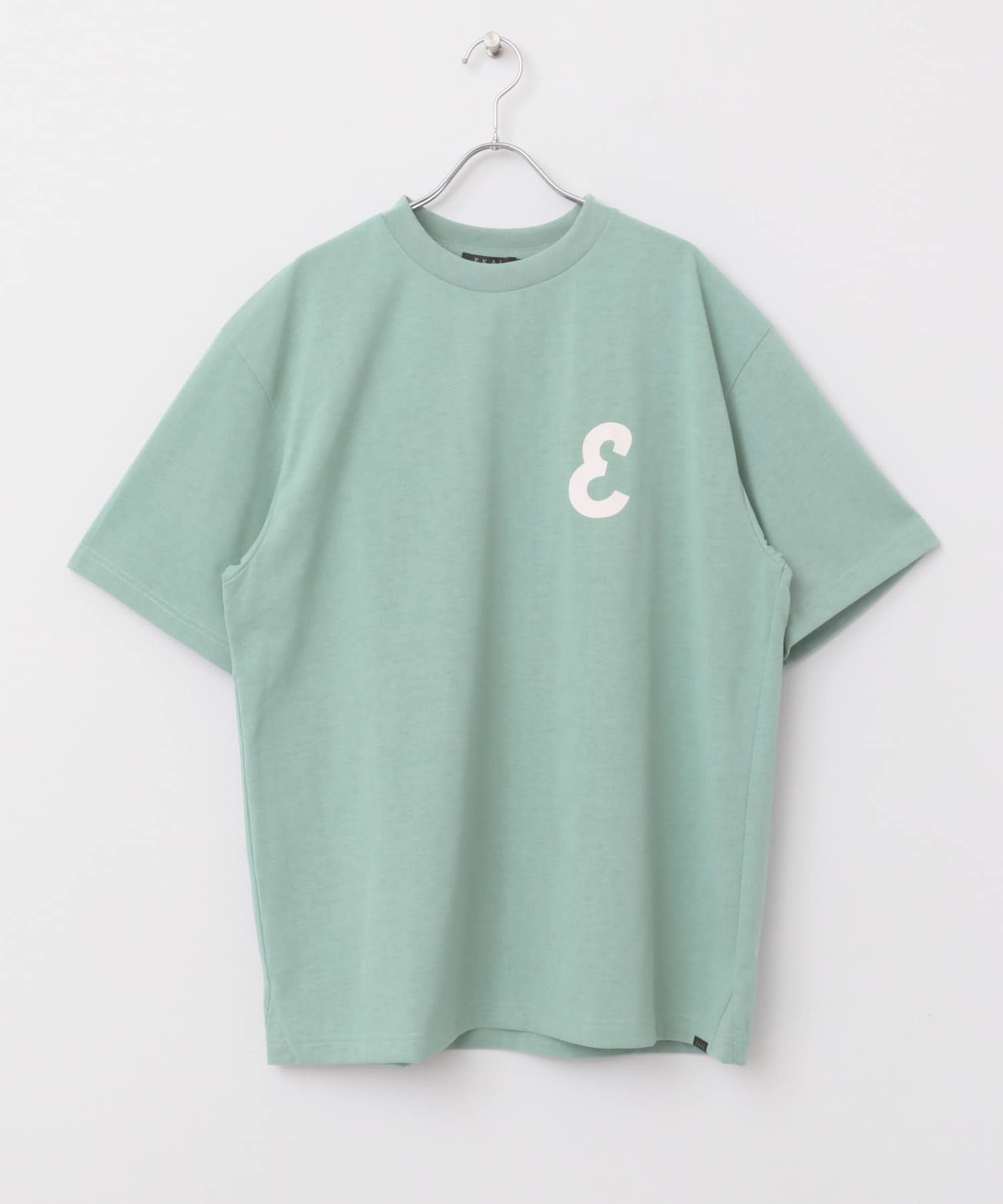 『UR TECH ひやサラクール』EロゴプリントTシャツ ミント M