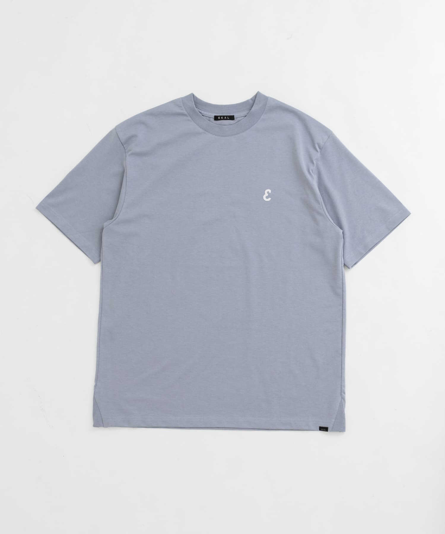 『UR TECH ひやサラクール』ロゴワッペンTシャツ サックス S