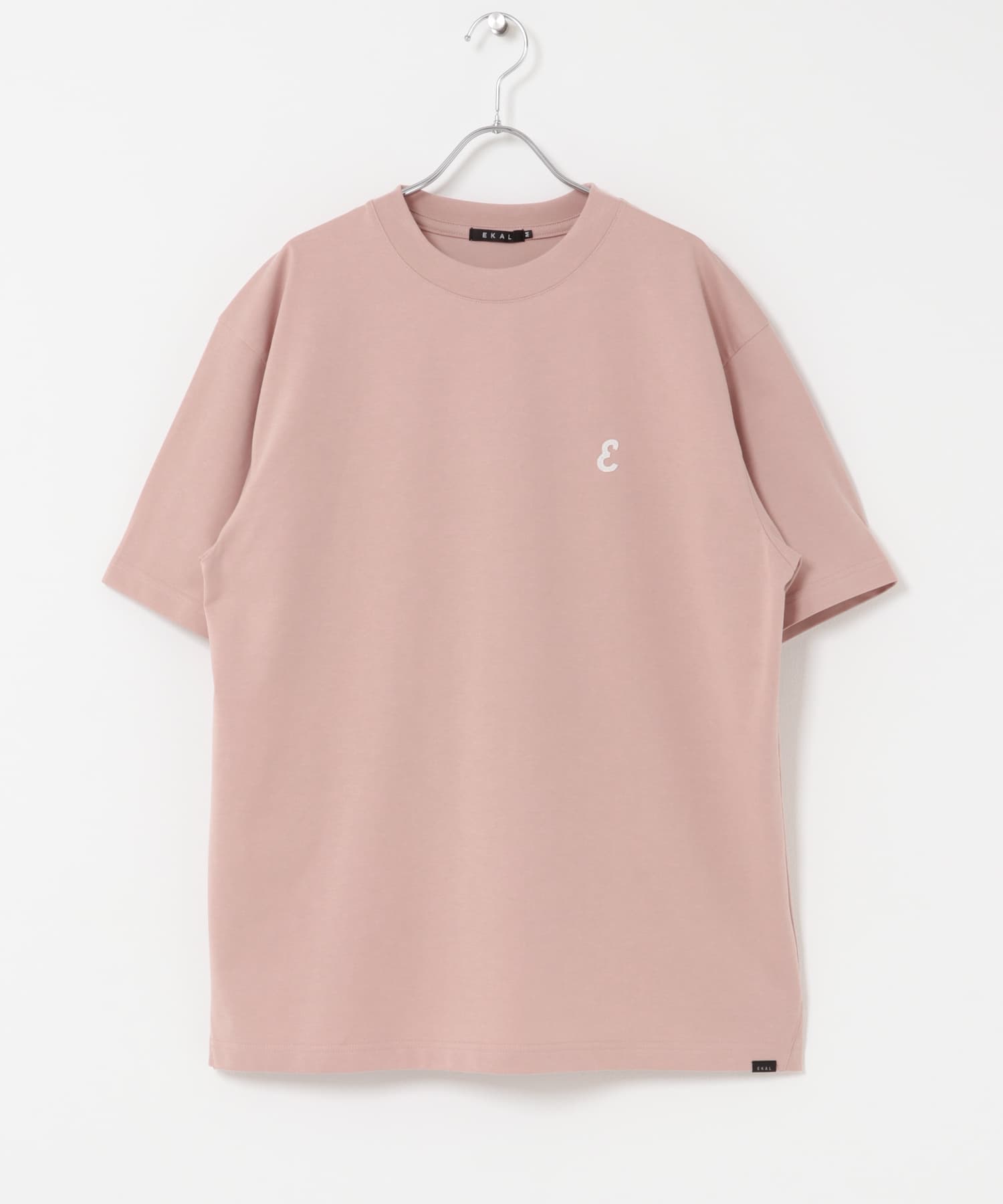 『UR TECH ひやサラクール』ロゴワッペンTシャツ サーモン S