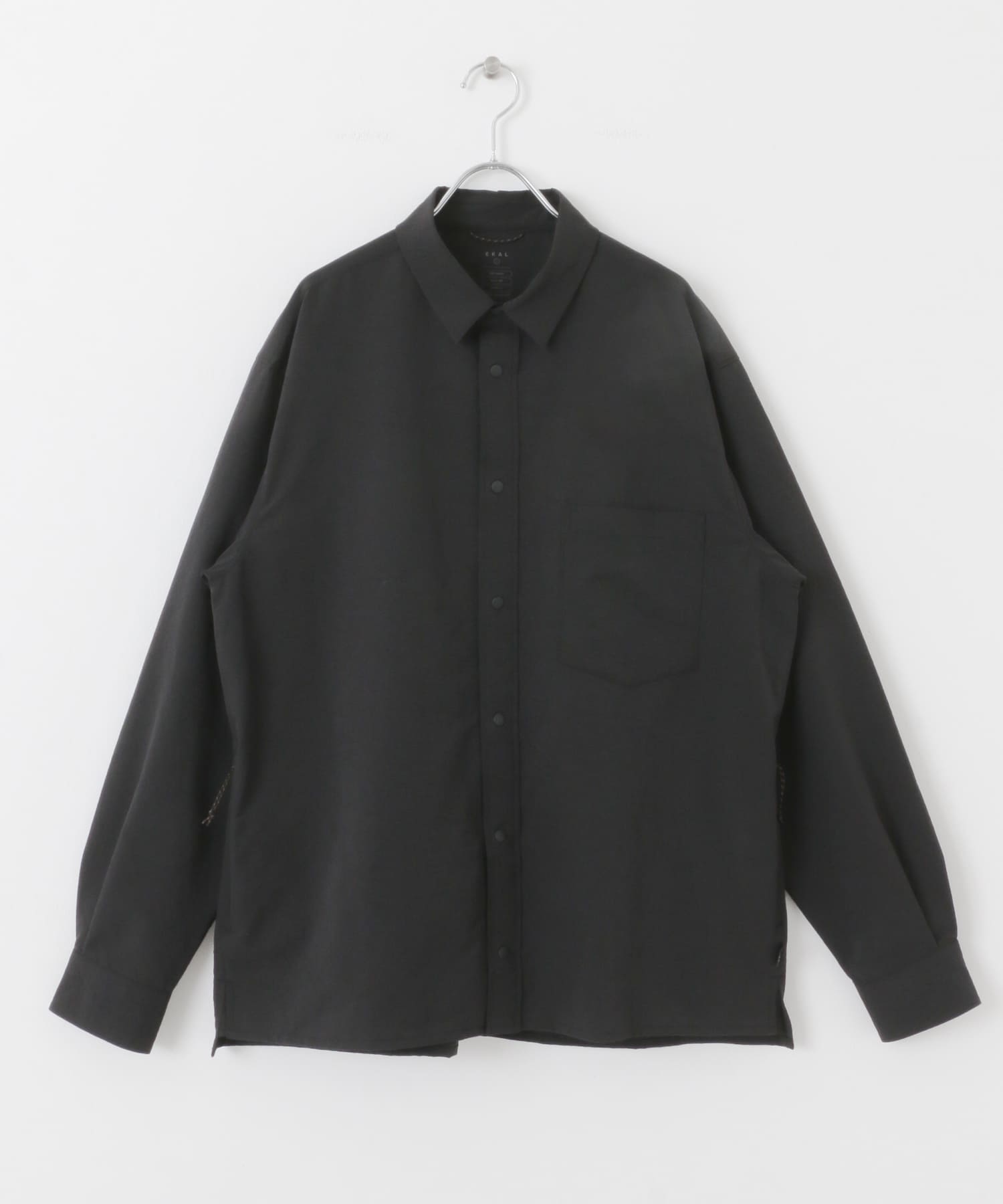 『吸水速乾/軽量』DotAir LONG-SLEEVE SHIRTS ブラック M