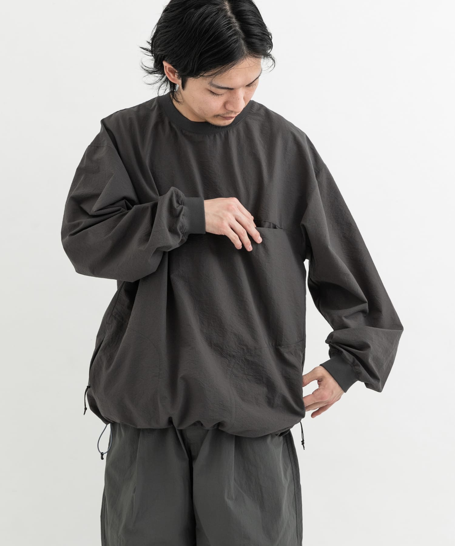 身長：172cm サイズ：L