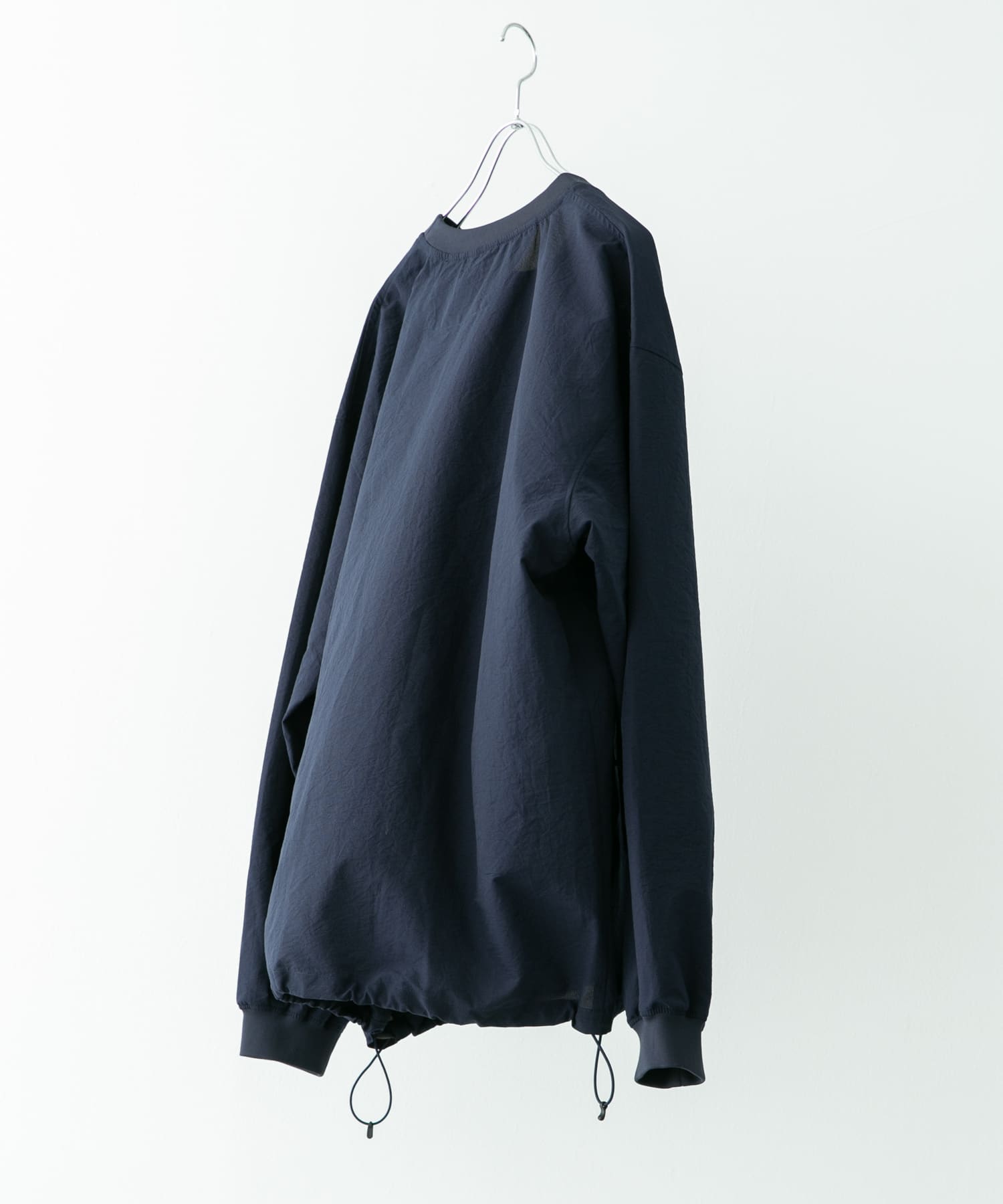 『吸水速乾/軽量』DotAir LONG-SLEEVE PULLOVER ネイビー M