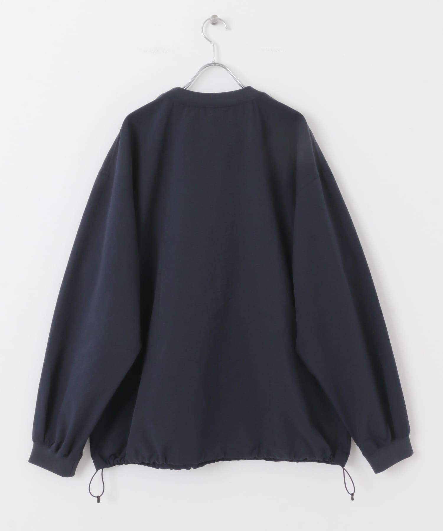 『吸水速乾/軽量』DotAir LONG-SLEEVE PULLOVER ネイビー M