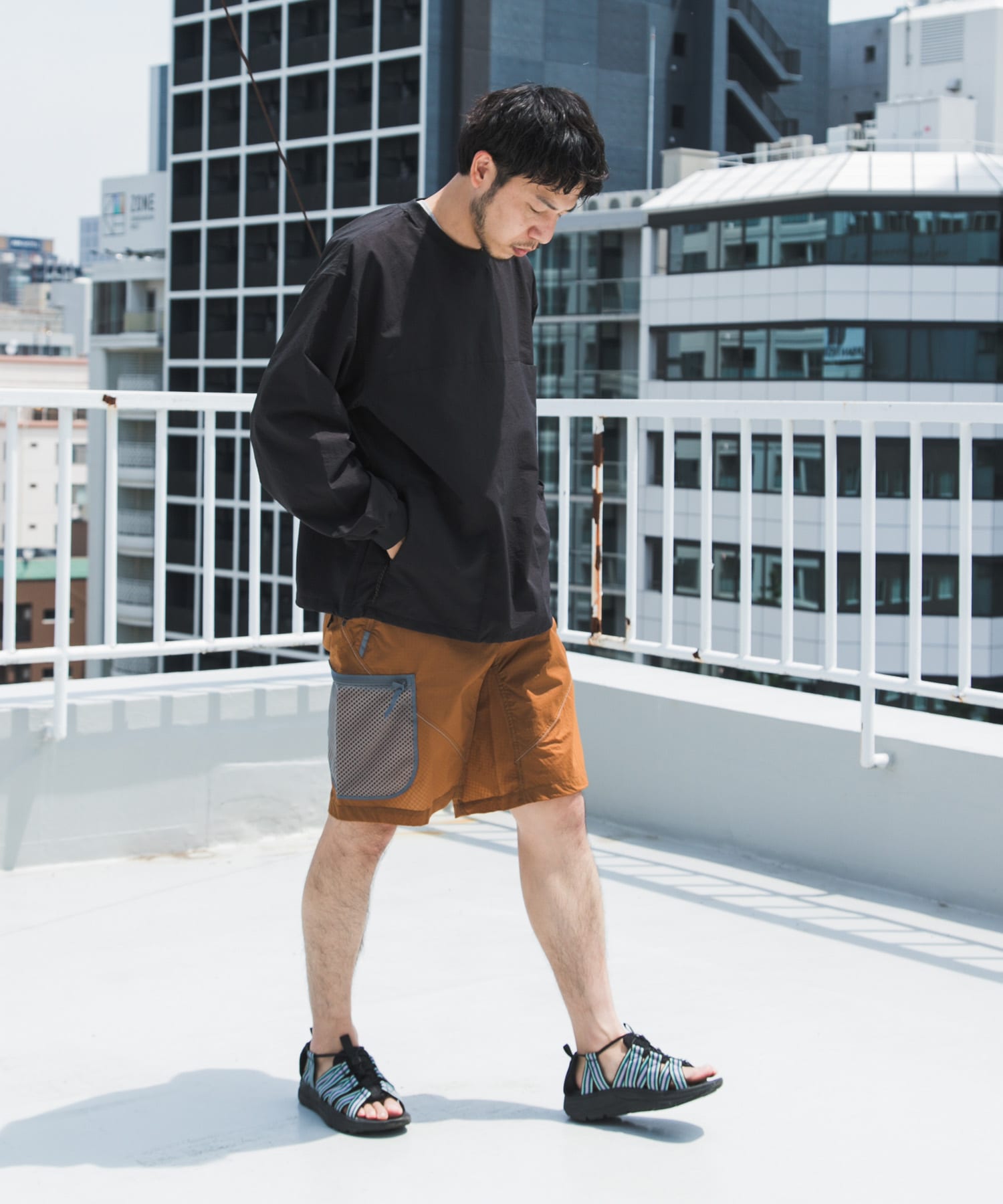 身長：179cm サイズ：L