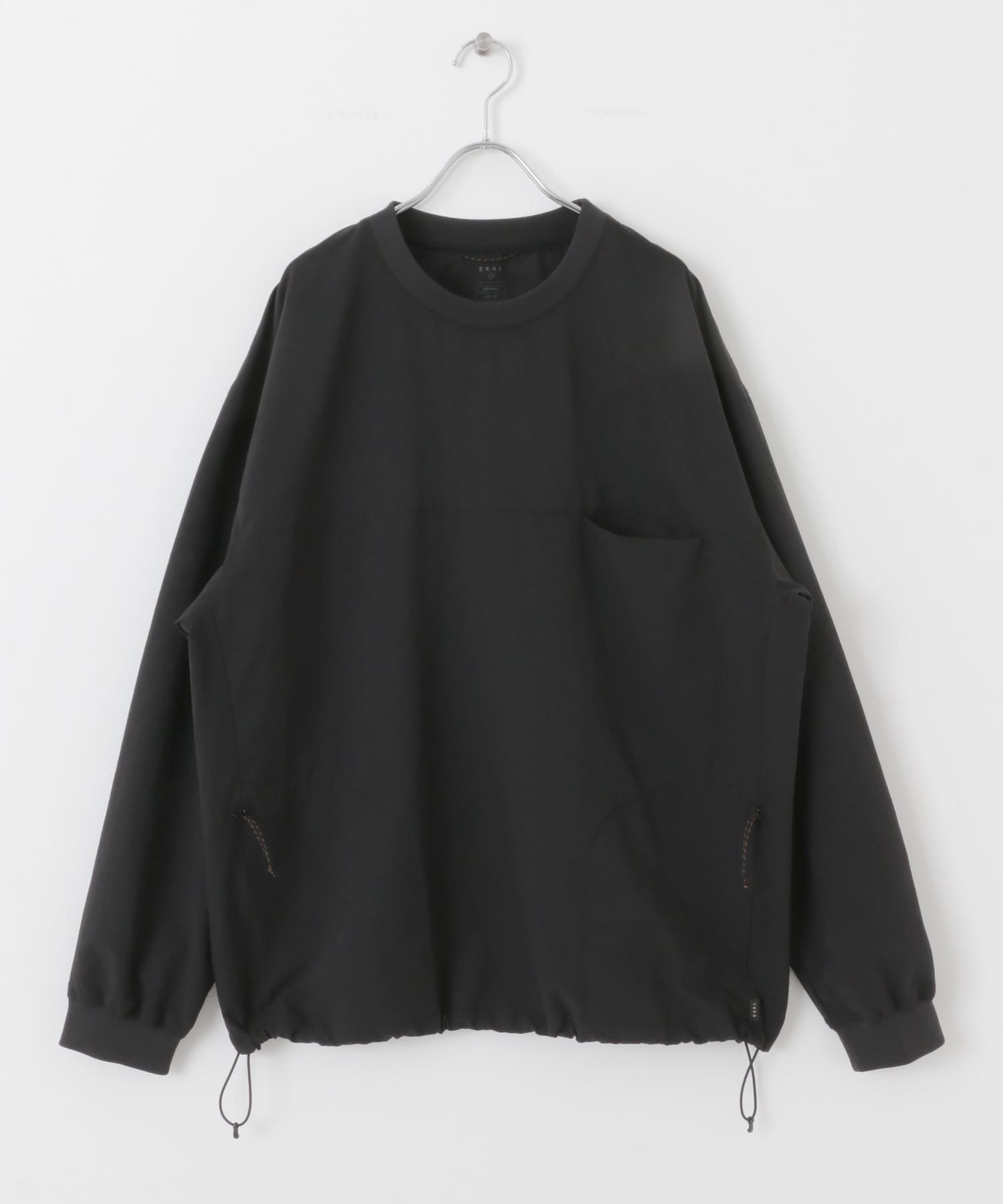 『吸水速乾/軽量』DotAir LONG-SLEEVE PULLOVER ブラック M
