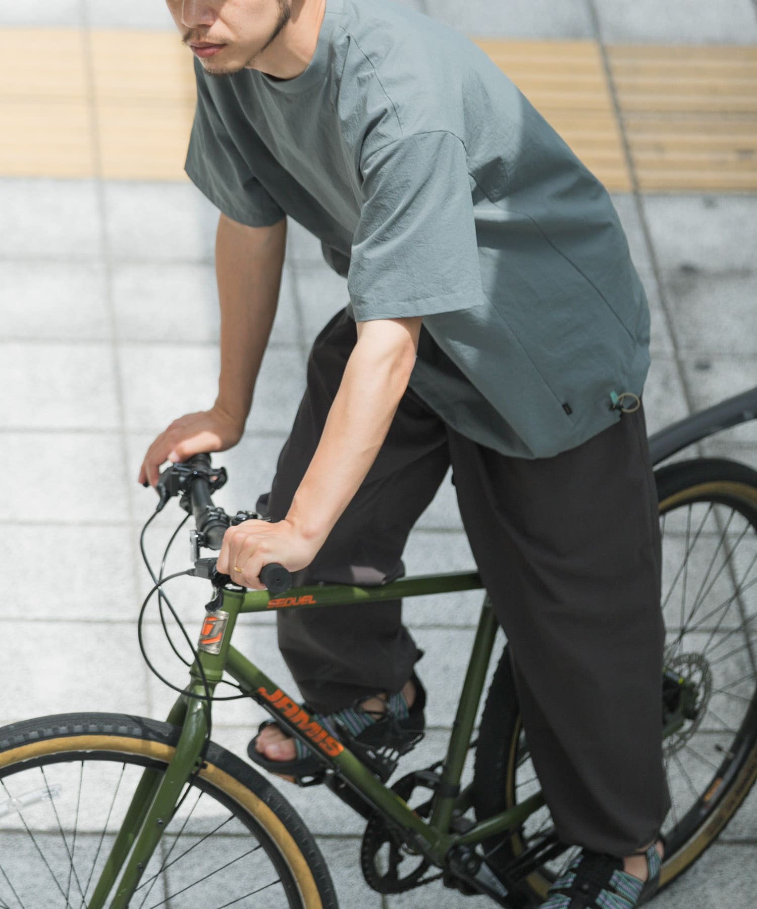身長：179cm サイズ：L