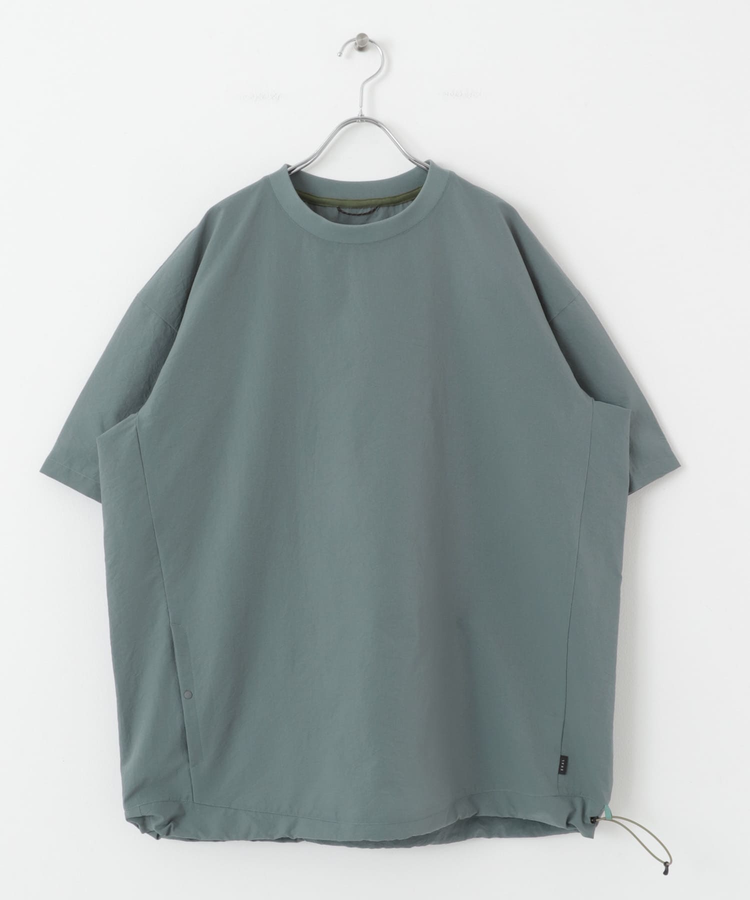『吸水速乾/軽量』DotAir SHORT-SLEEVE PULLOVER ミント M