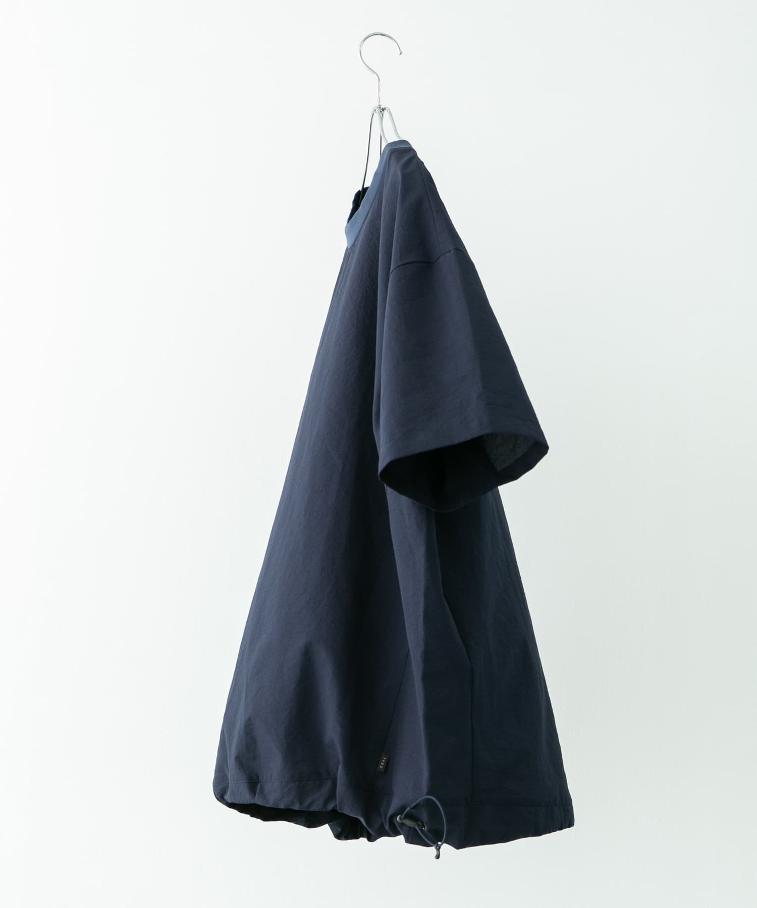 『吸水速乾/軽量』DotAir SHORT-SLEEVE PULLOVER ネイビー M