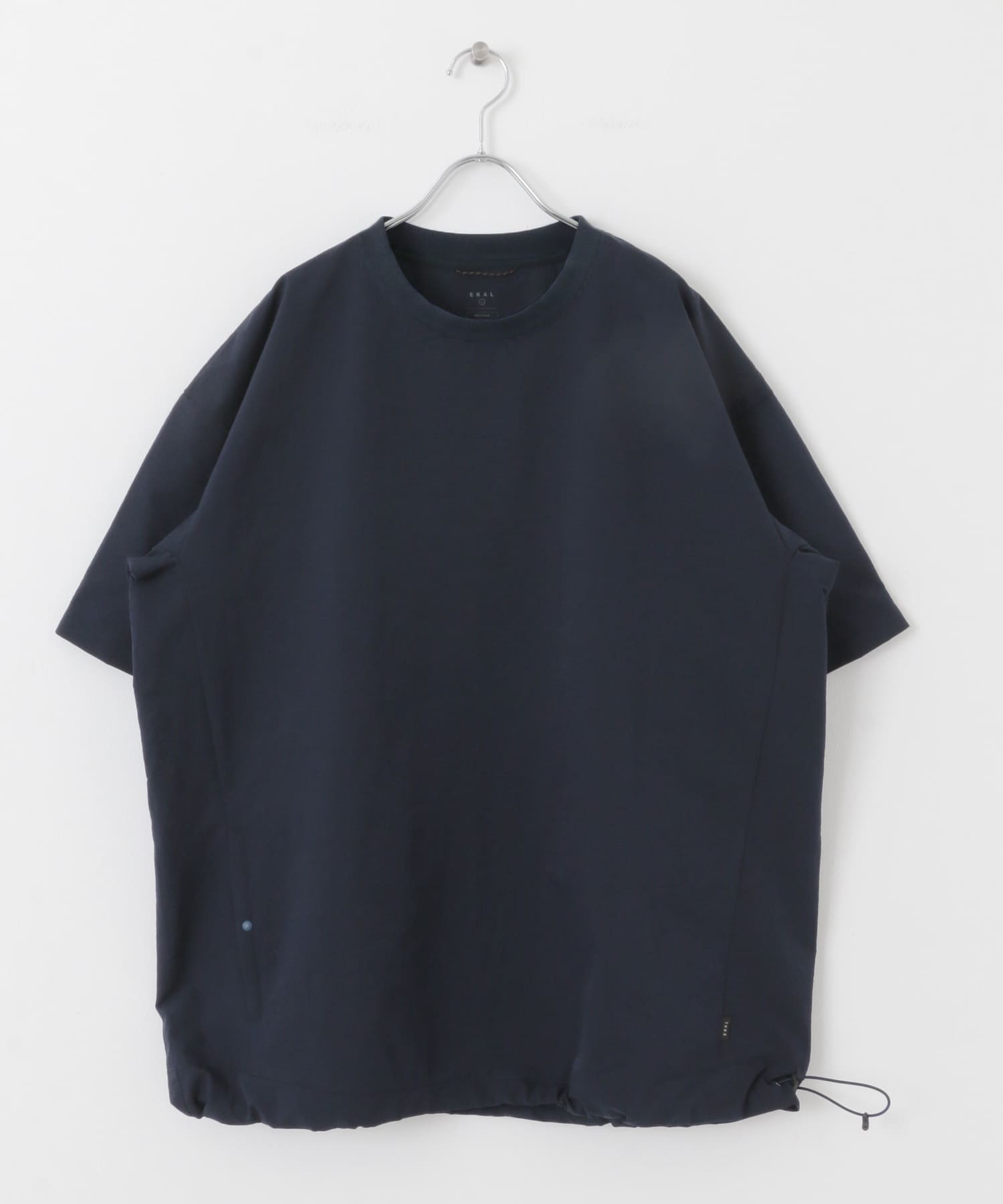 『吸水速乾/軽量』DotAir SHORT-SLEEVE PULLOVER ネイビー M