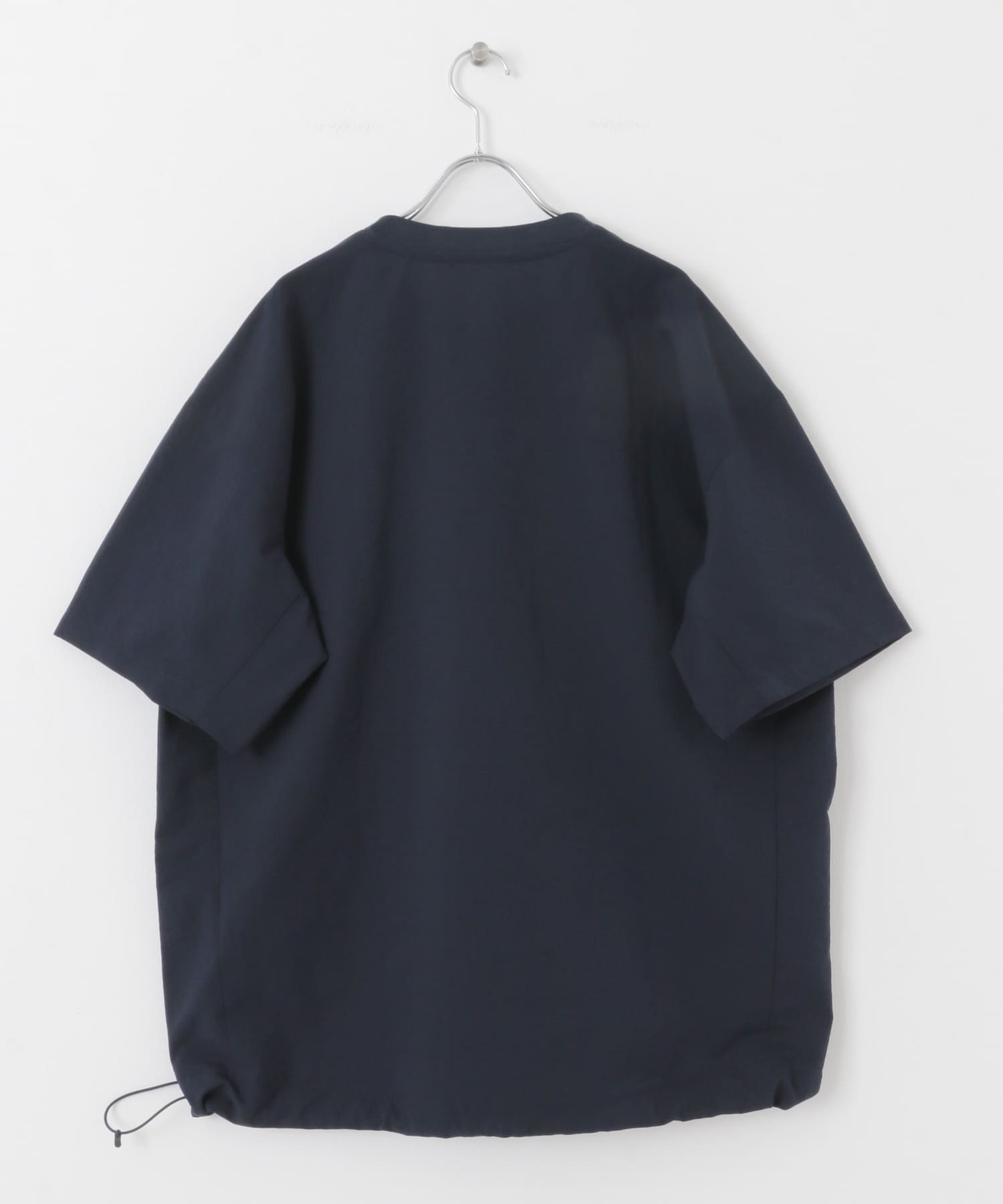 『吸水速乾/軽量』DotAir SHORT-SLEEVE PULLOVER ネイビー M