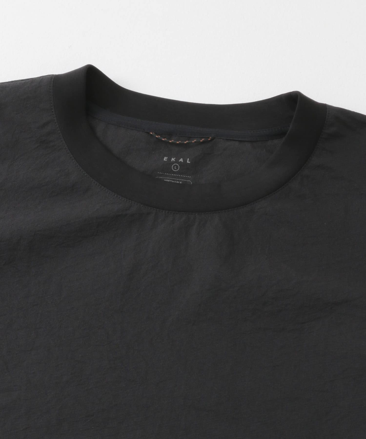 『吸水速乾/軽量』DotAir SHORT-SLEEVE PULLOVER ブラック M