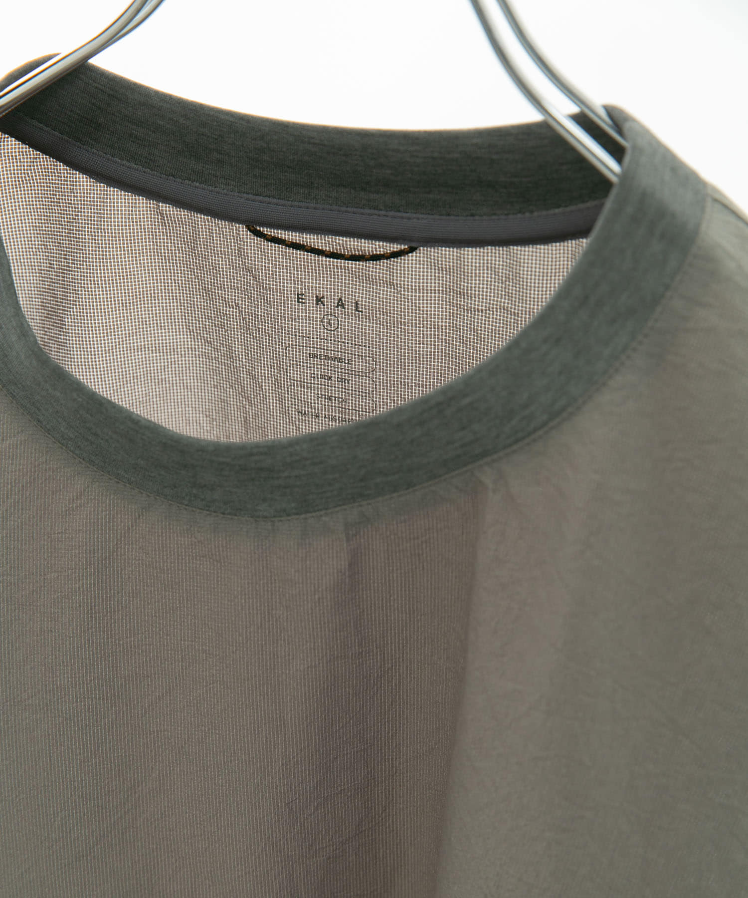 『吸水速乾/軽量』DotAir SHORT-SLEEVE PULLOVER グレー M