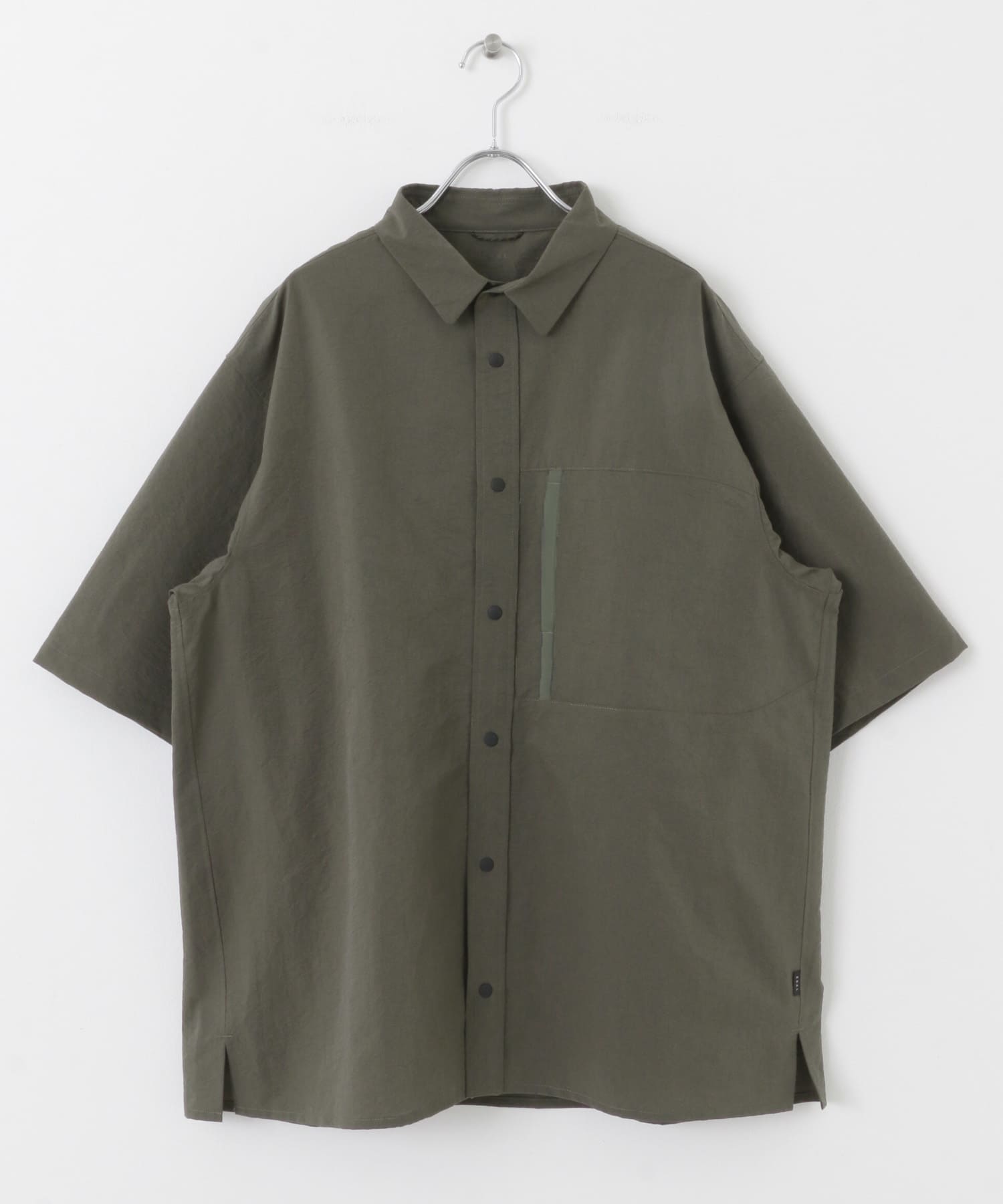 『吸水速乾/軽量』DotAir SHORT-SLEEVE SHIRTS オリーブドラブ M