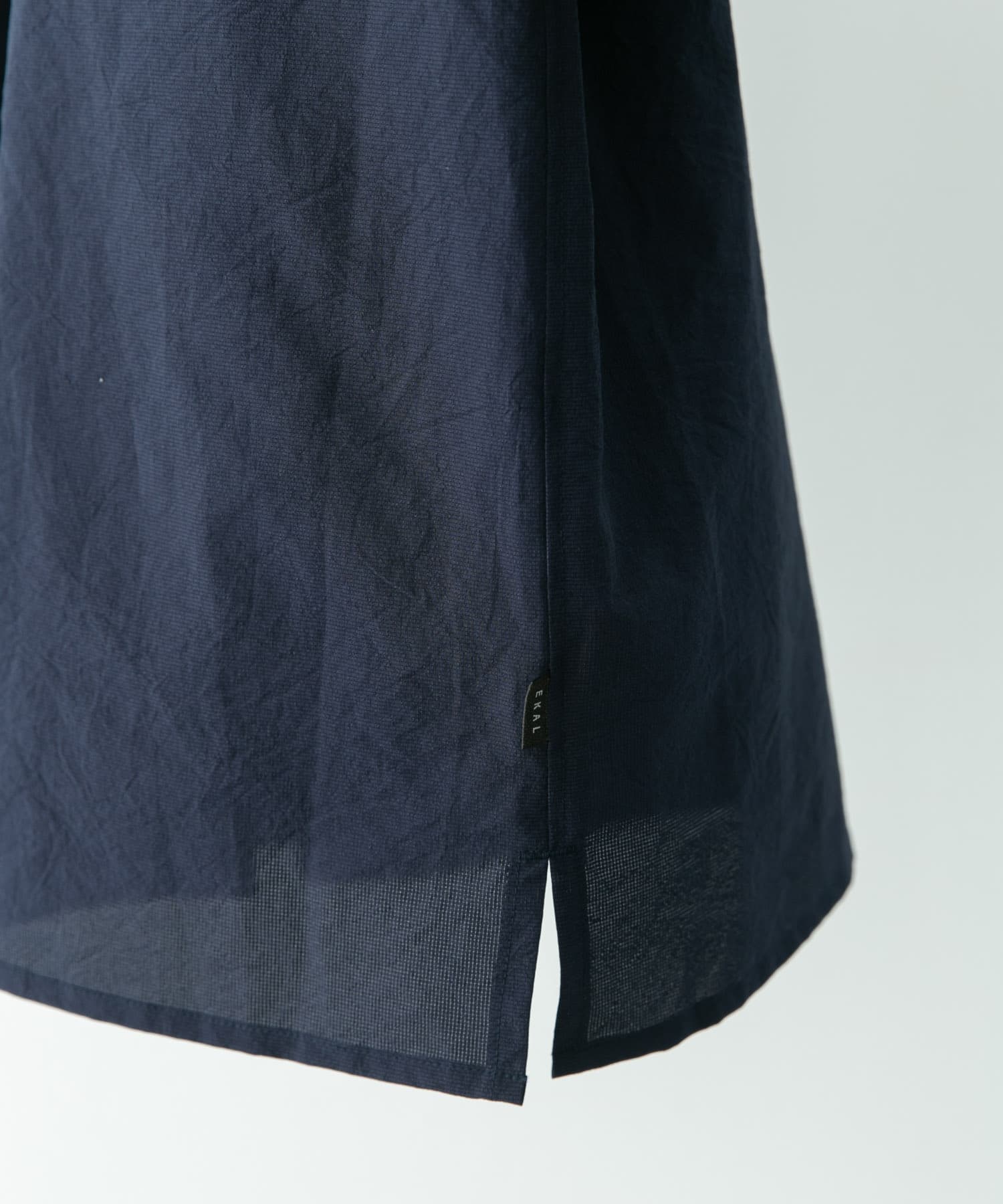 『吸水速乾/軽量』DotAir SHORT-SLEEVE SHIRTS ネイビー M